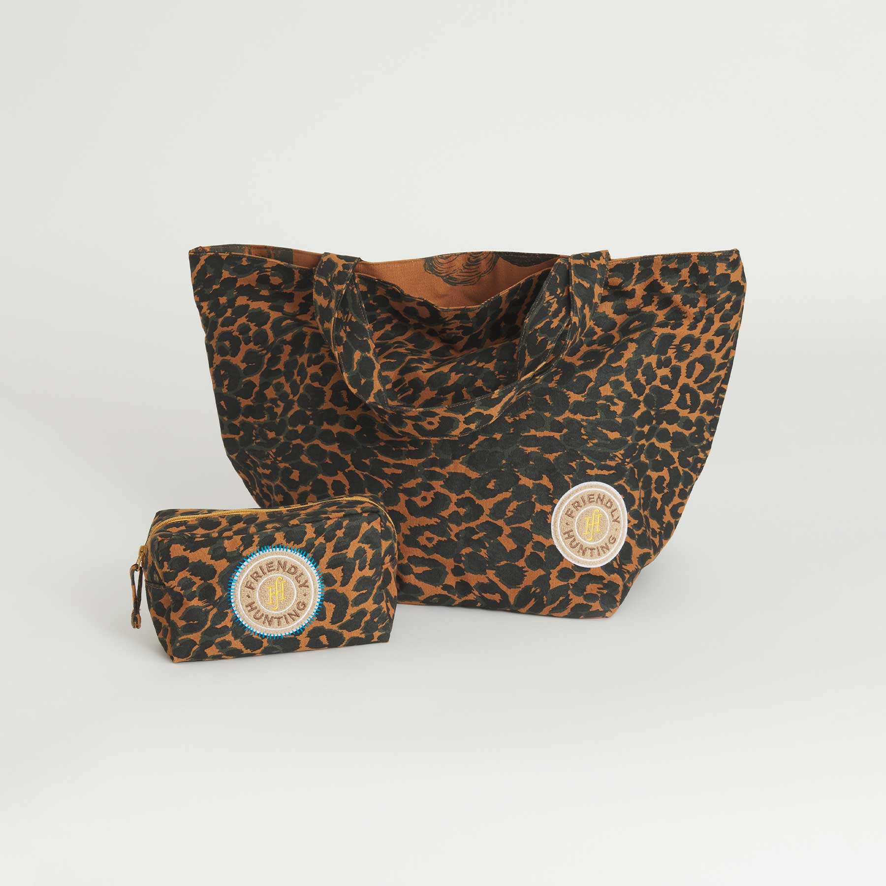 Small Bag Cheetah with Patch