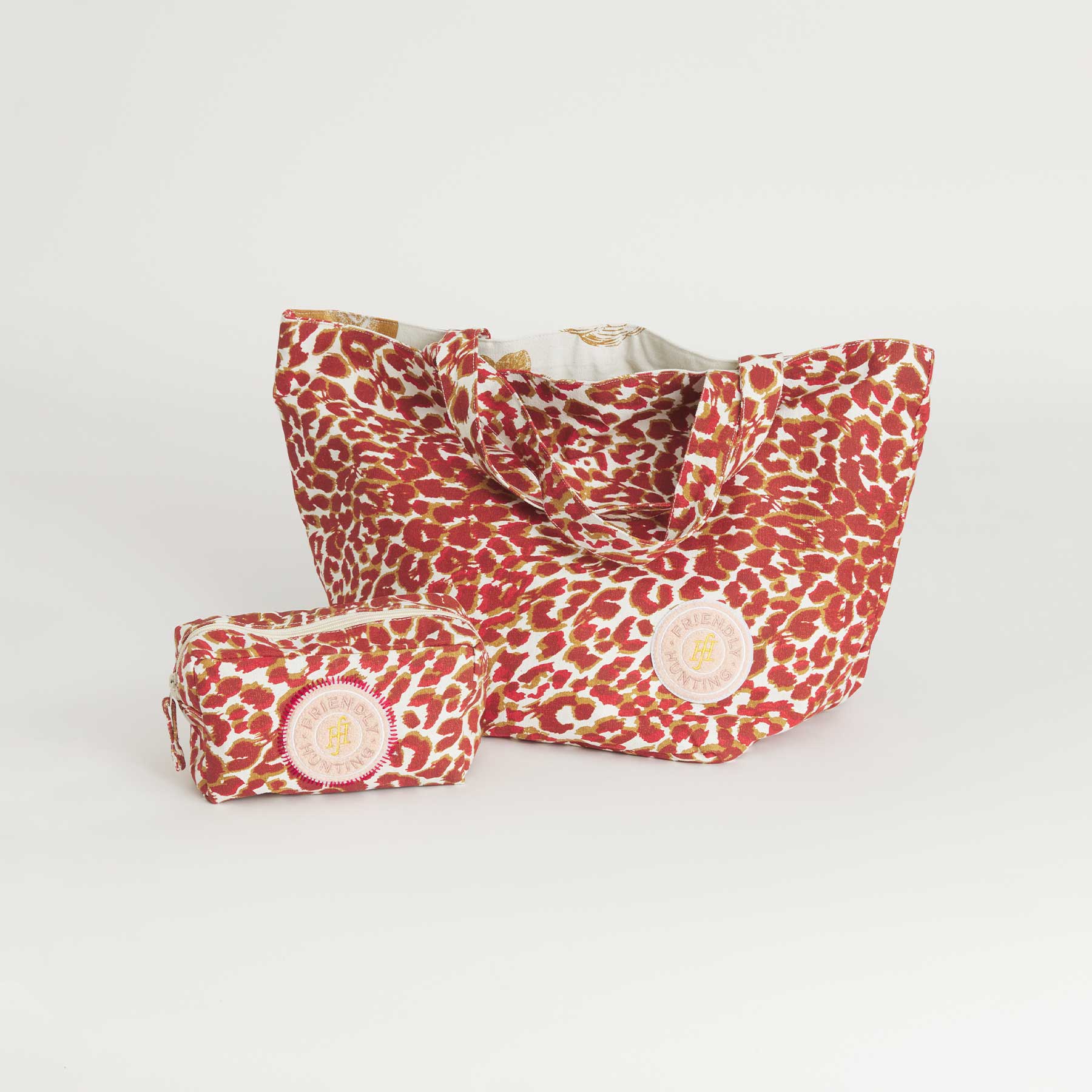 Small Bag Cheetah with Patch