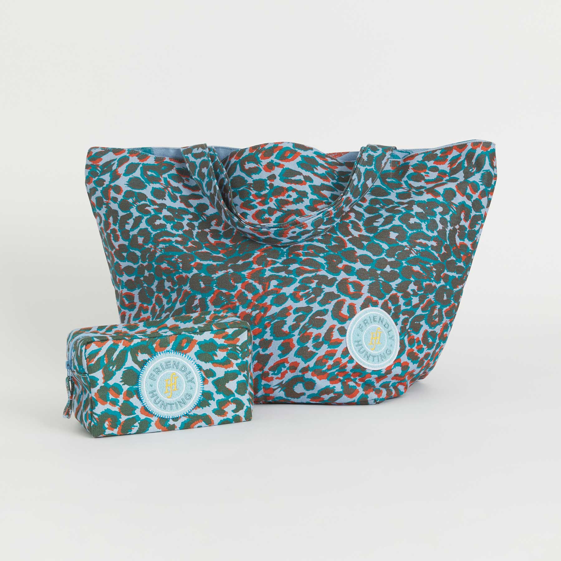 Small Bag Cheetah with Patch