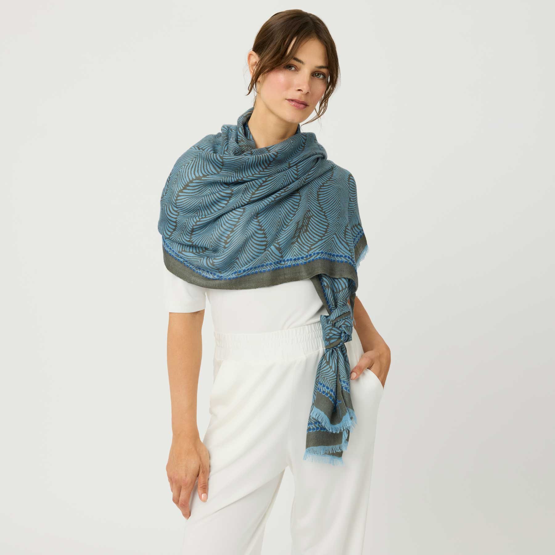 Cashmere Square Onyx