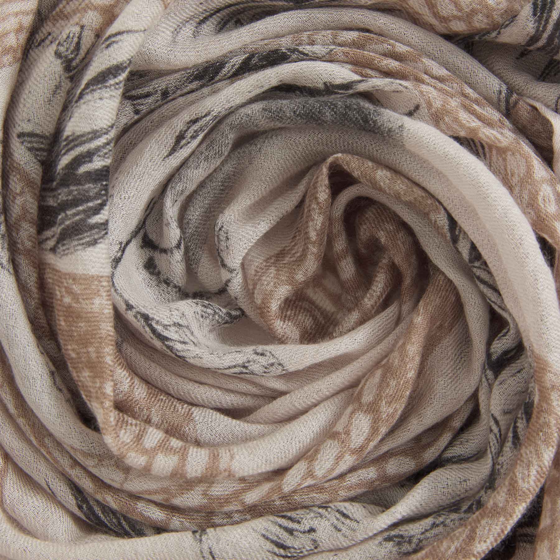 Cashmere Super Airy Scarf Garden Eden