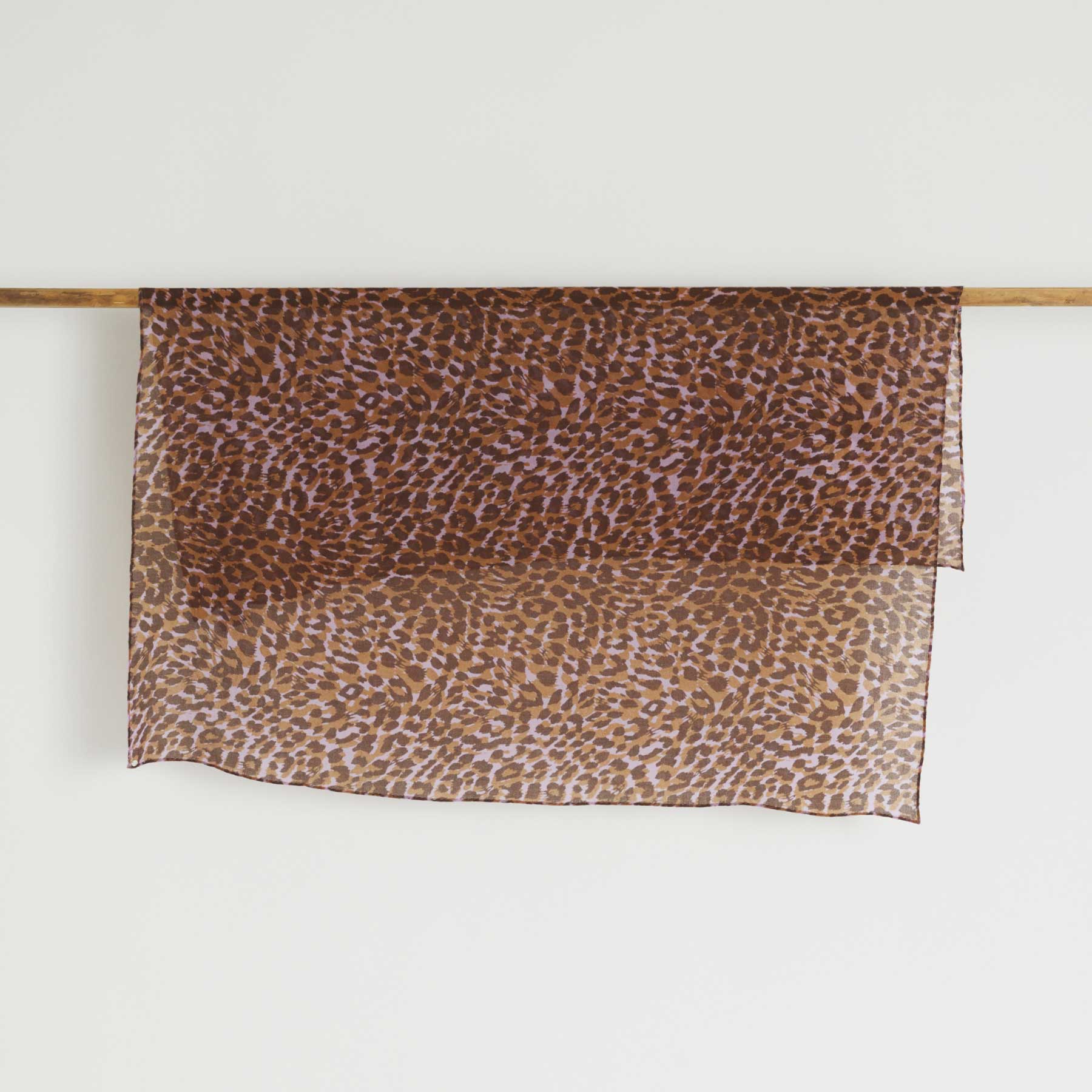 Cashmere Super Airy Scarf Cheetah