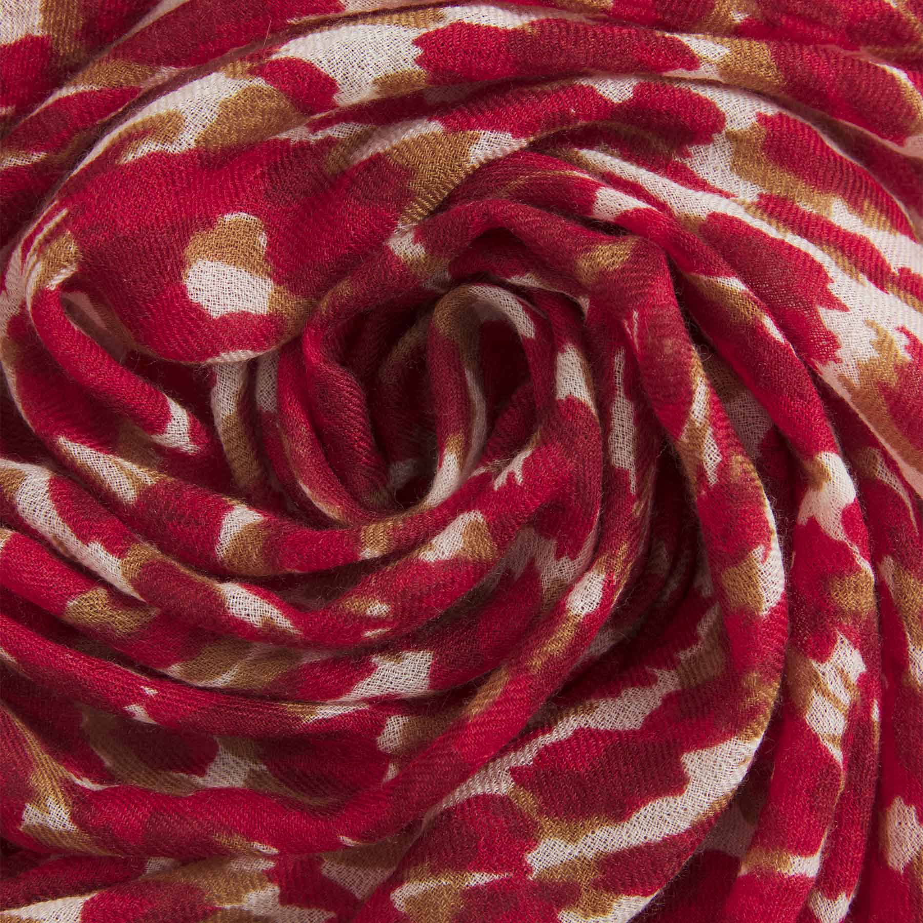 Cashmere Super Airy Scarf Cheetah