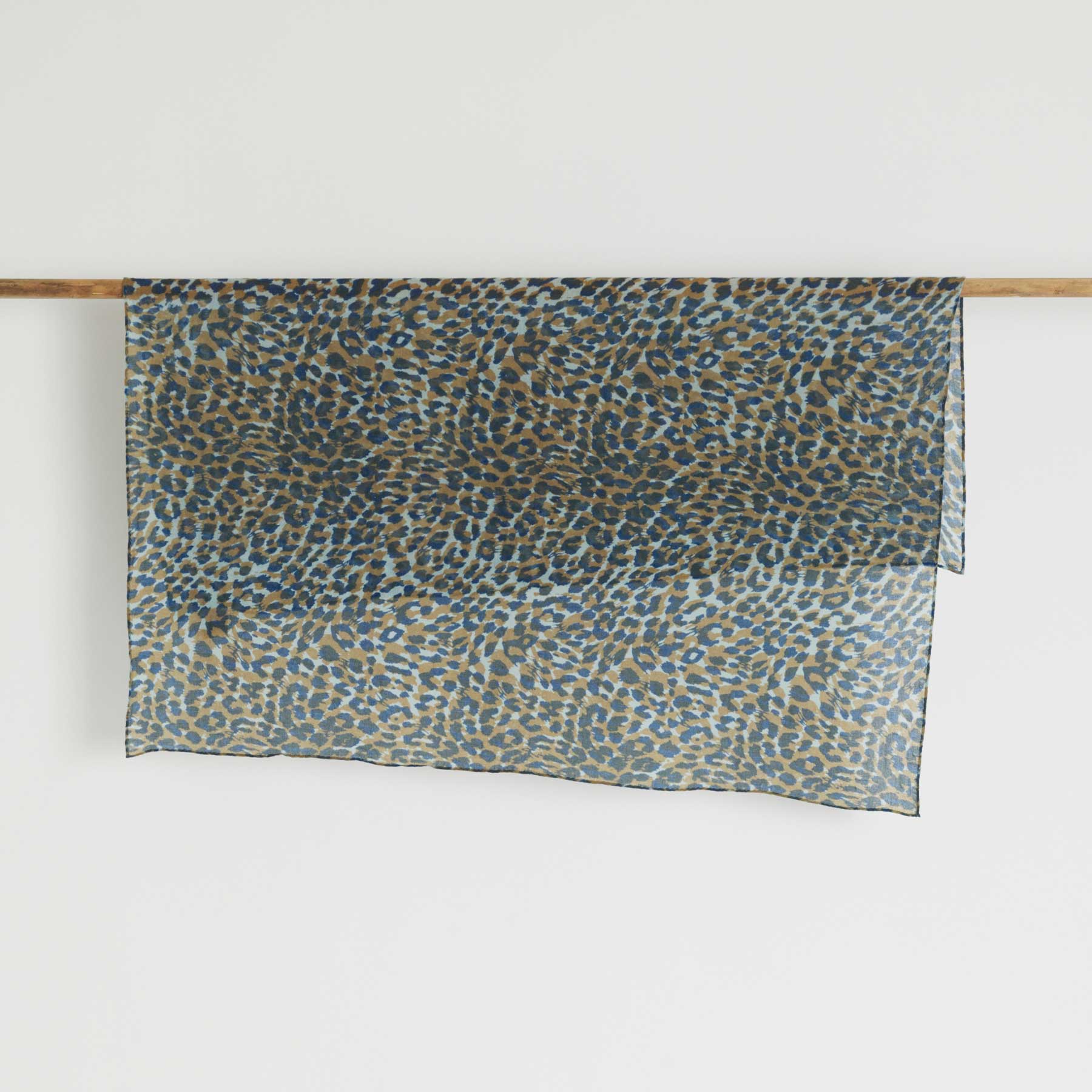 Cashmere Super Airy Scarf Cheetah