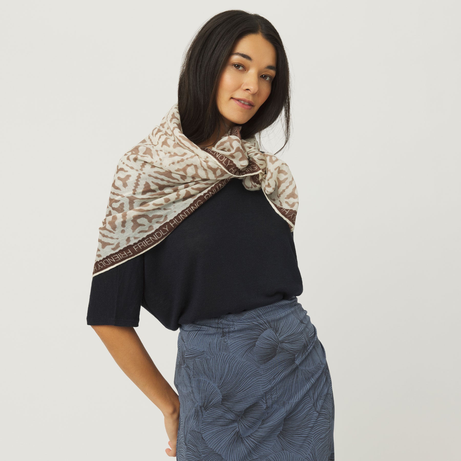 Cashmere Super Airy Scarf Eyes of Marrakesh