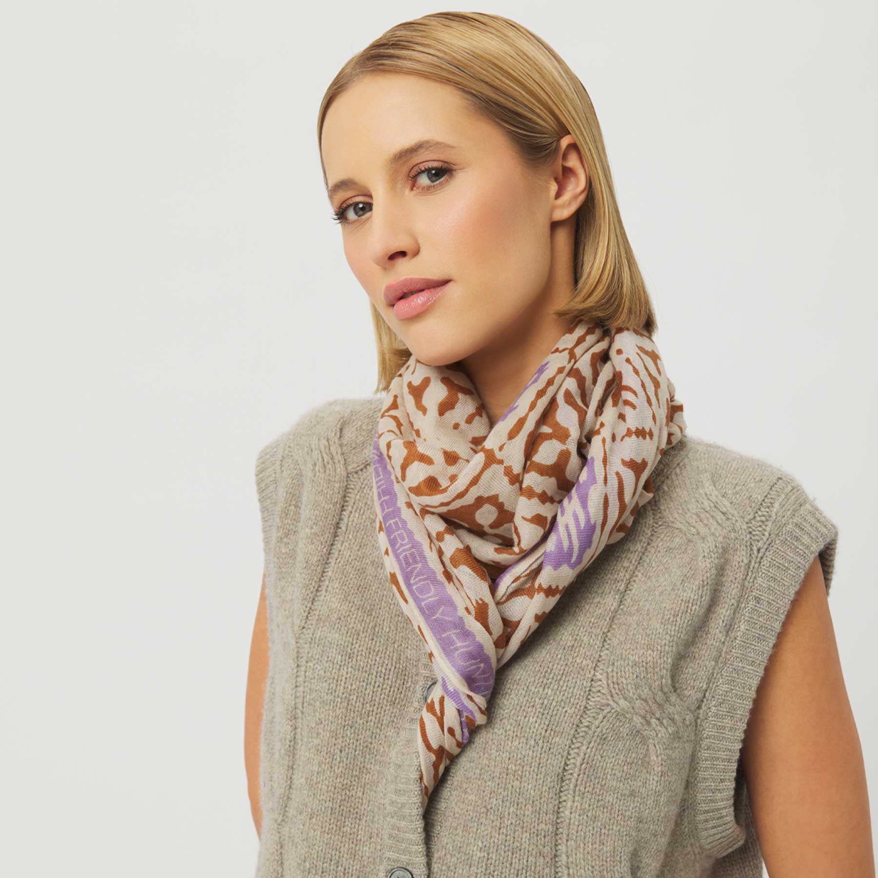 Cashmere Super Airy Scarf Eyes of Marrakesh