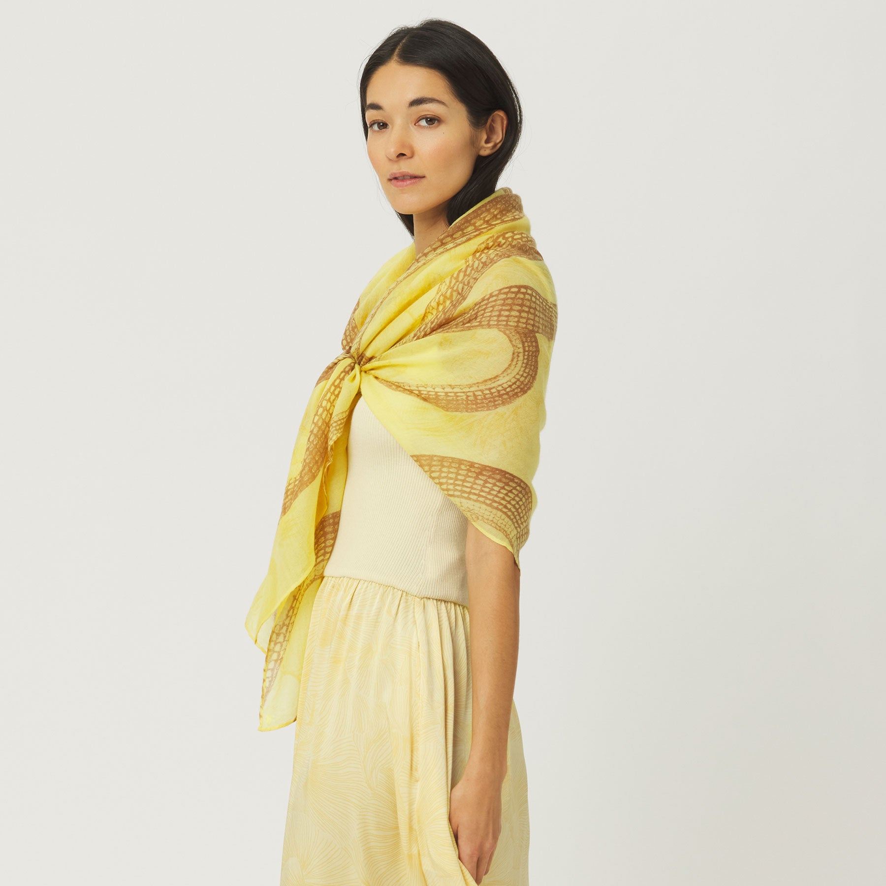 Cashmere Super Airy Scarf Garden Eden