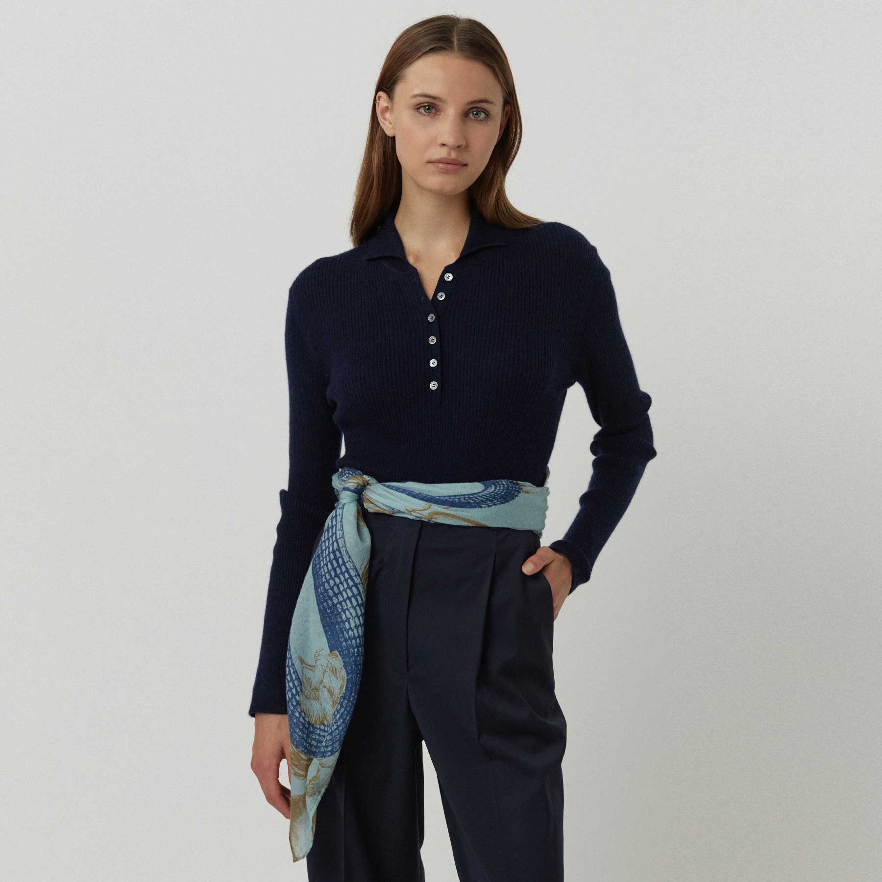 Cashmere Super Airy Scarf Garden Eden