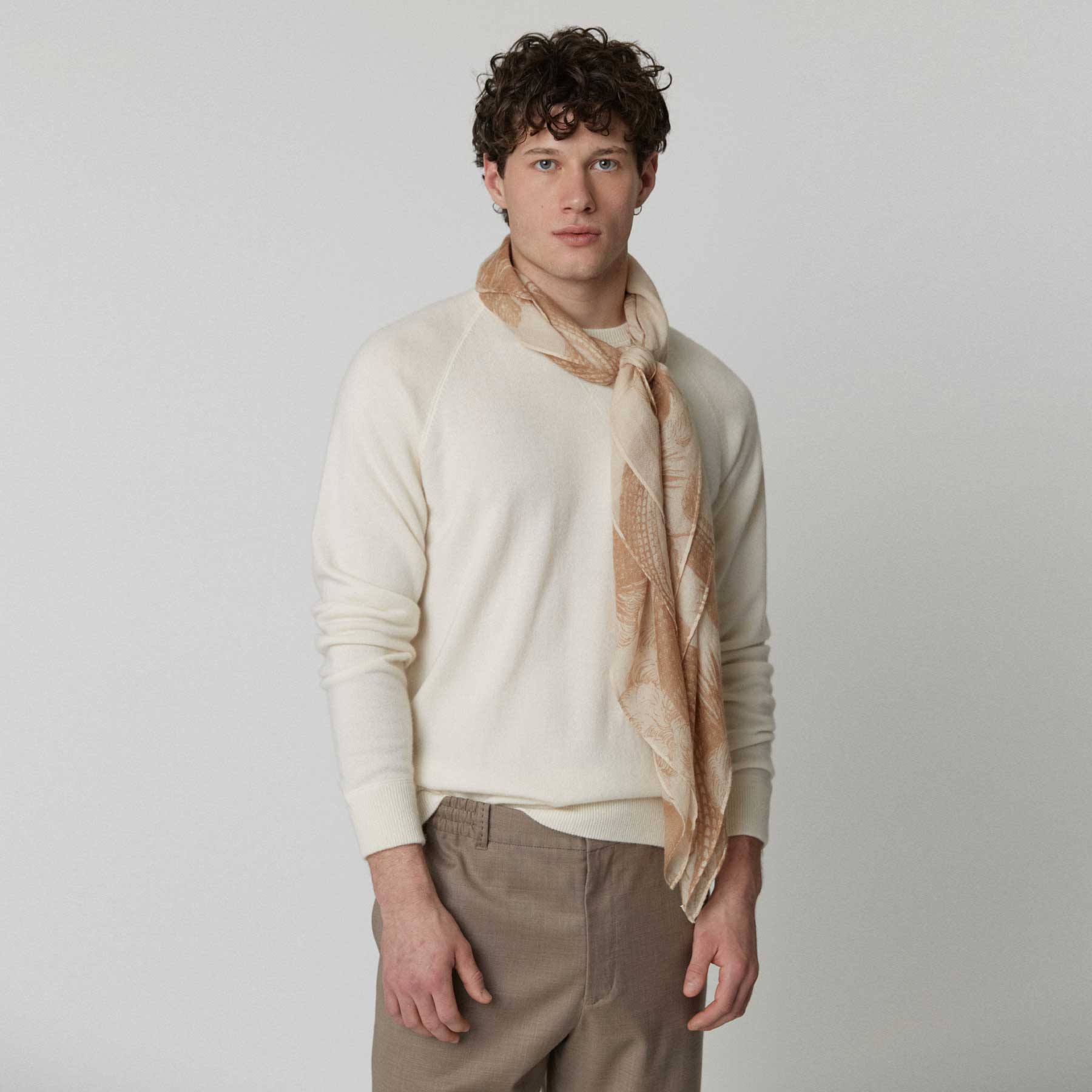 Cashmere Super Airy Scarf Garden Eden