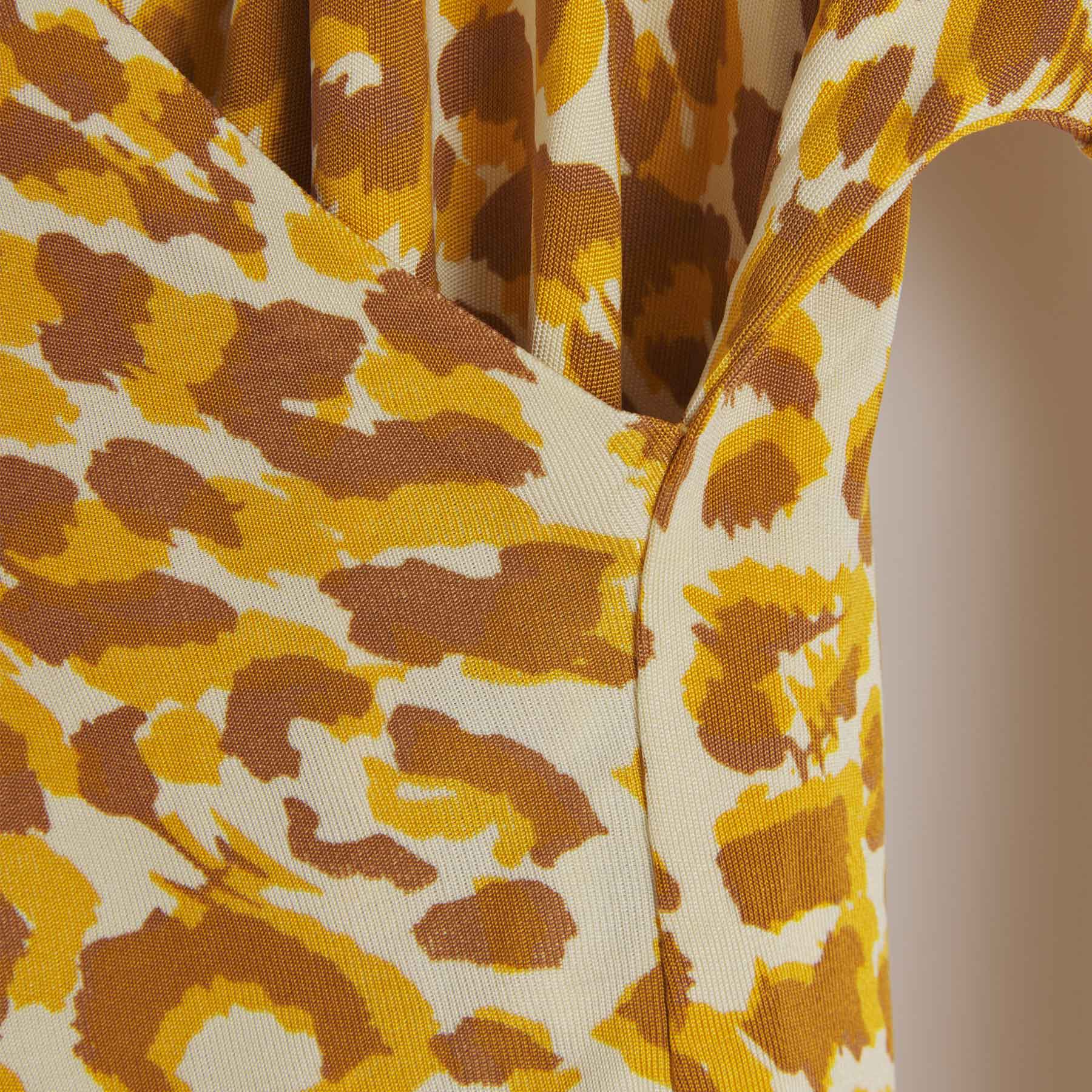 Top Saba Cheetah Silk Jersey