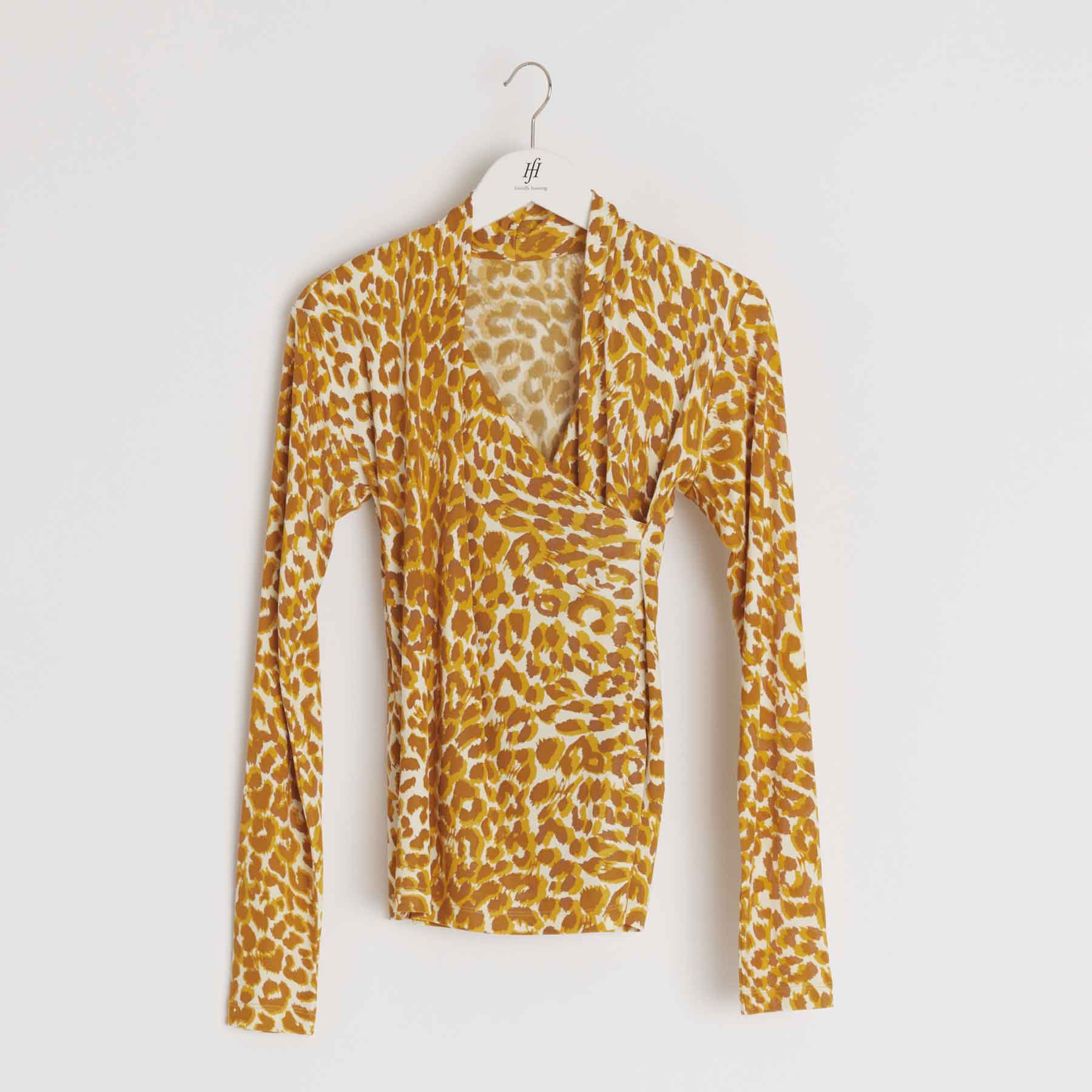 Top Saba Cheetah Silk Jersey
