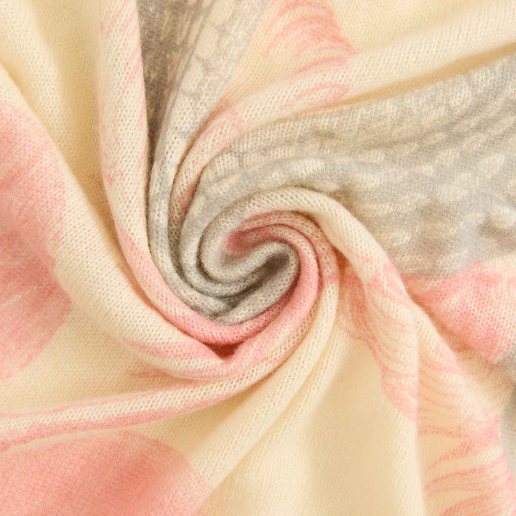 Triangle Knit Scarf Garden Eden