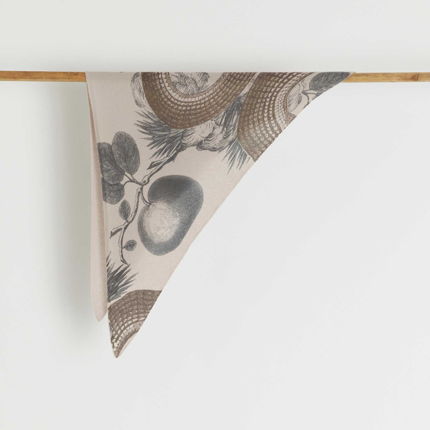 Triangle Knit Scarf Garden Eden