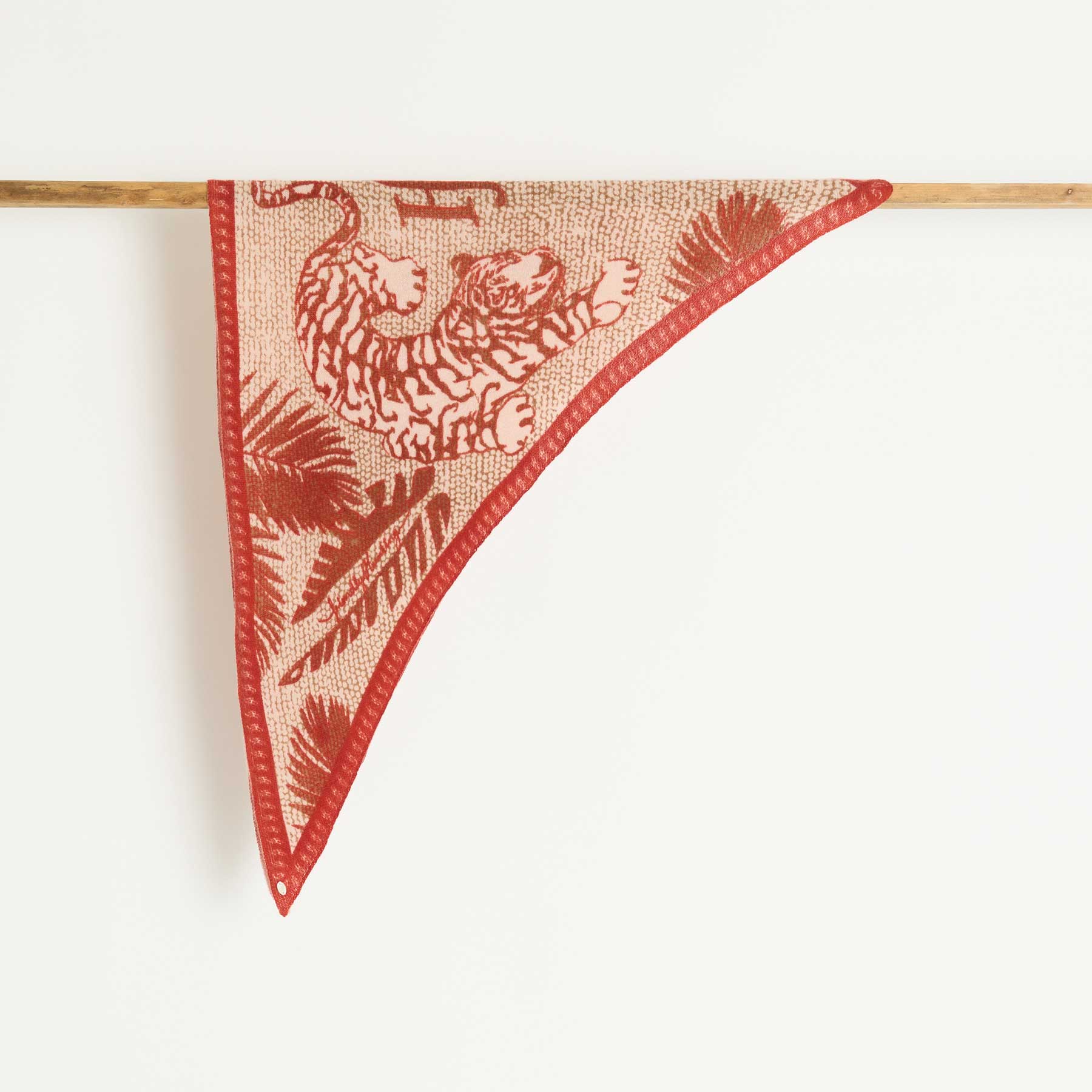 Triangle Knit Scarf Oriental