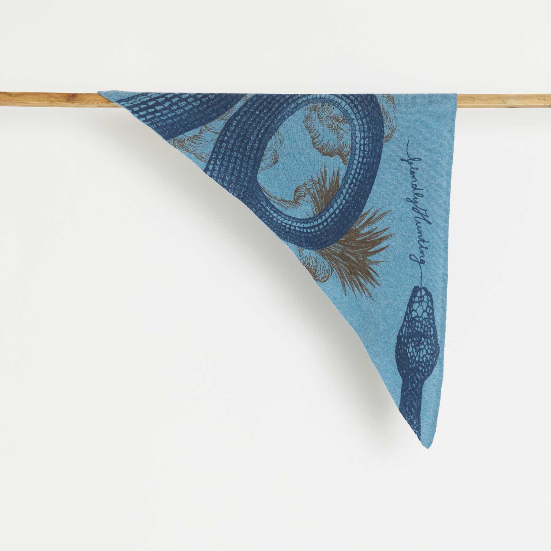 Triangle Knit Scarf Garden Eden