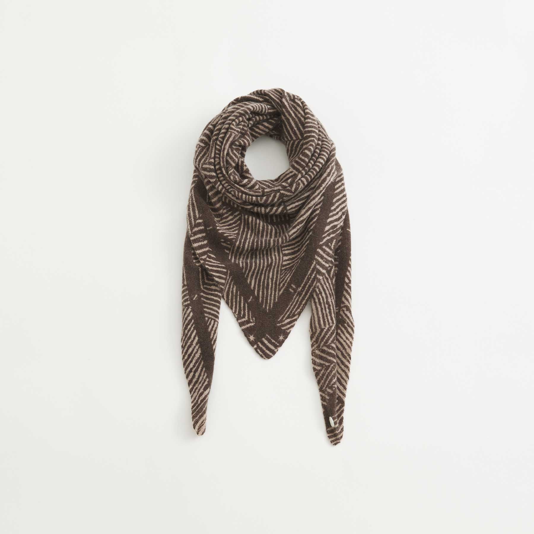 Triangle Knit Scarf Lifelines
