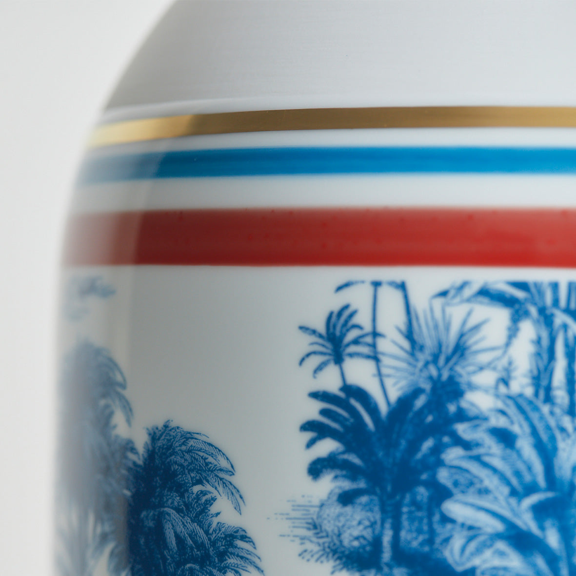 Vase Toile de Jouy