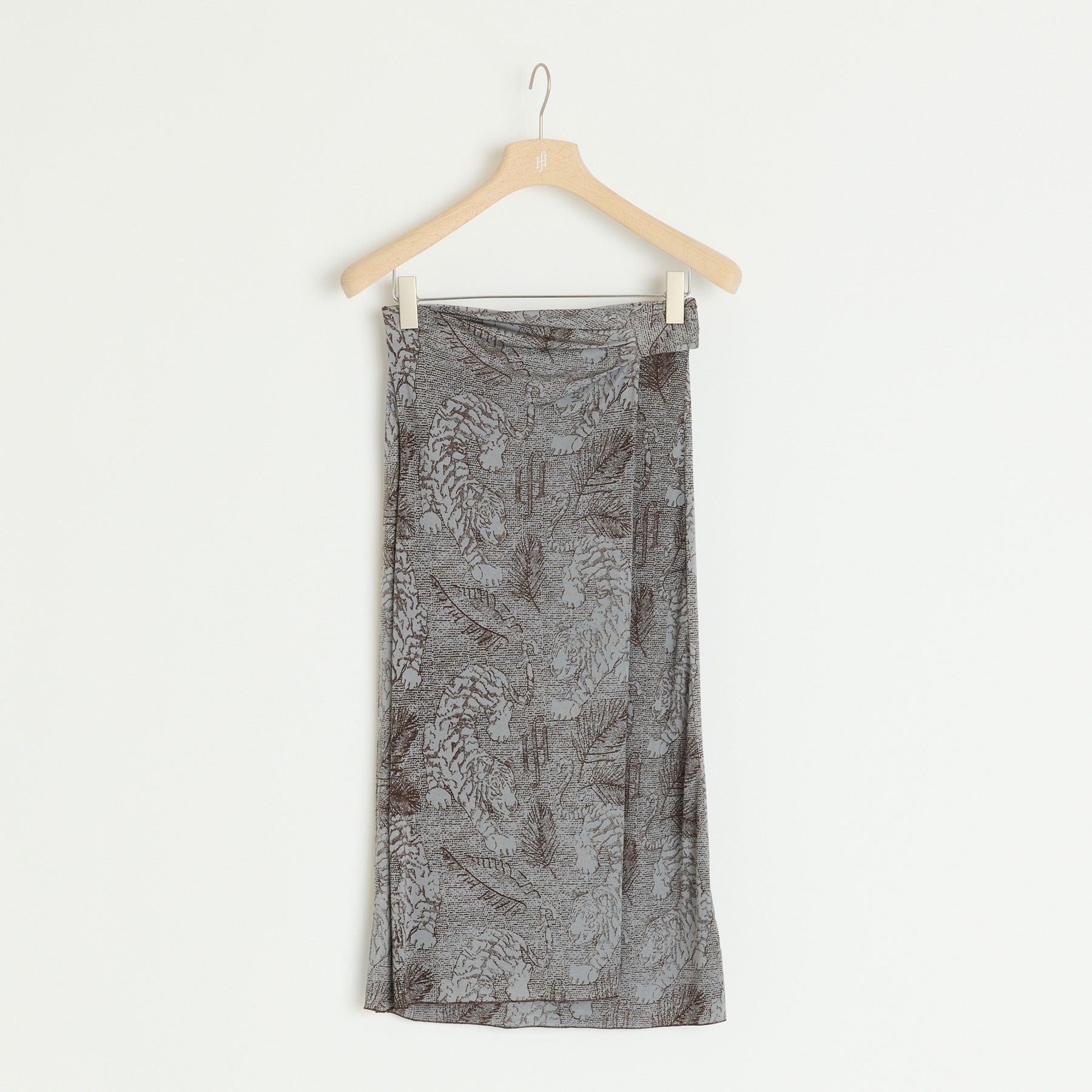 Skirt Clear Oriental Silk Jersey