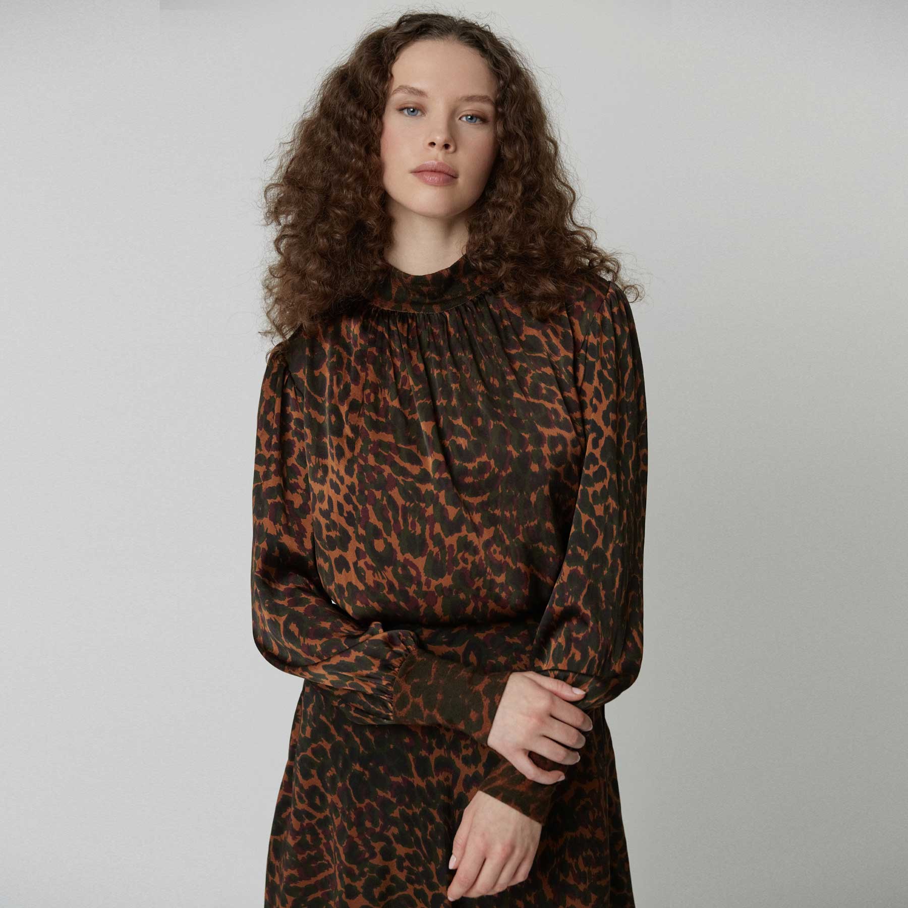 Blouse Seem Cheetah