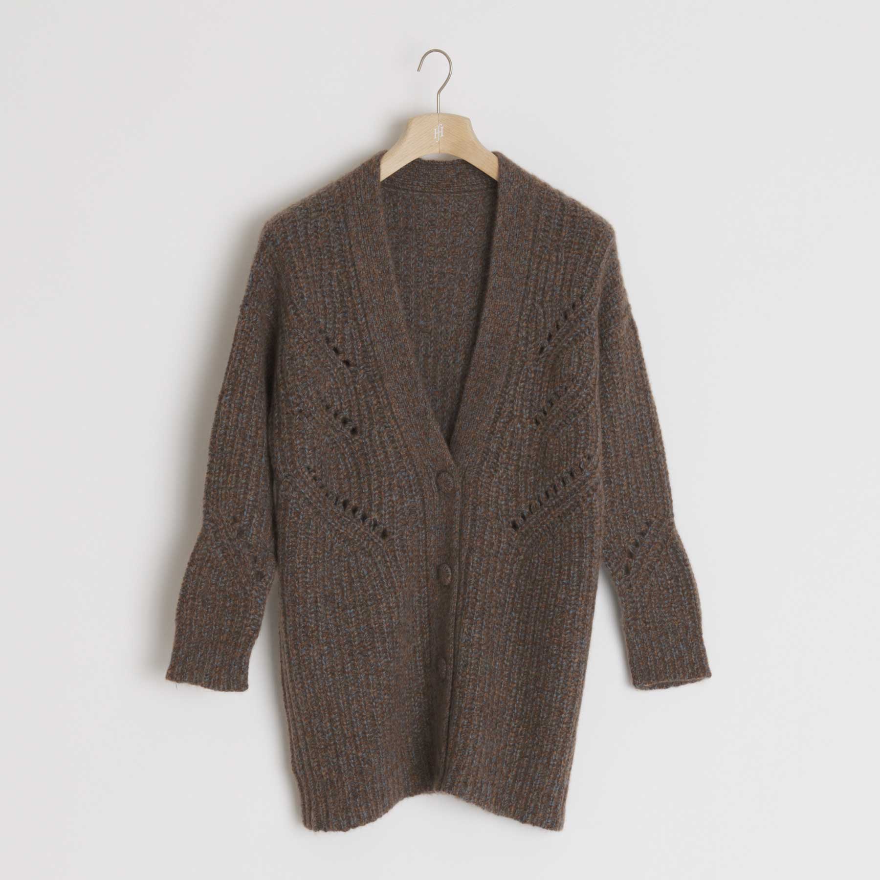 Cardigan Parme