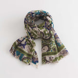 Felted Stole Camo Paisley