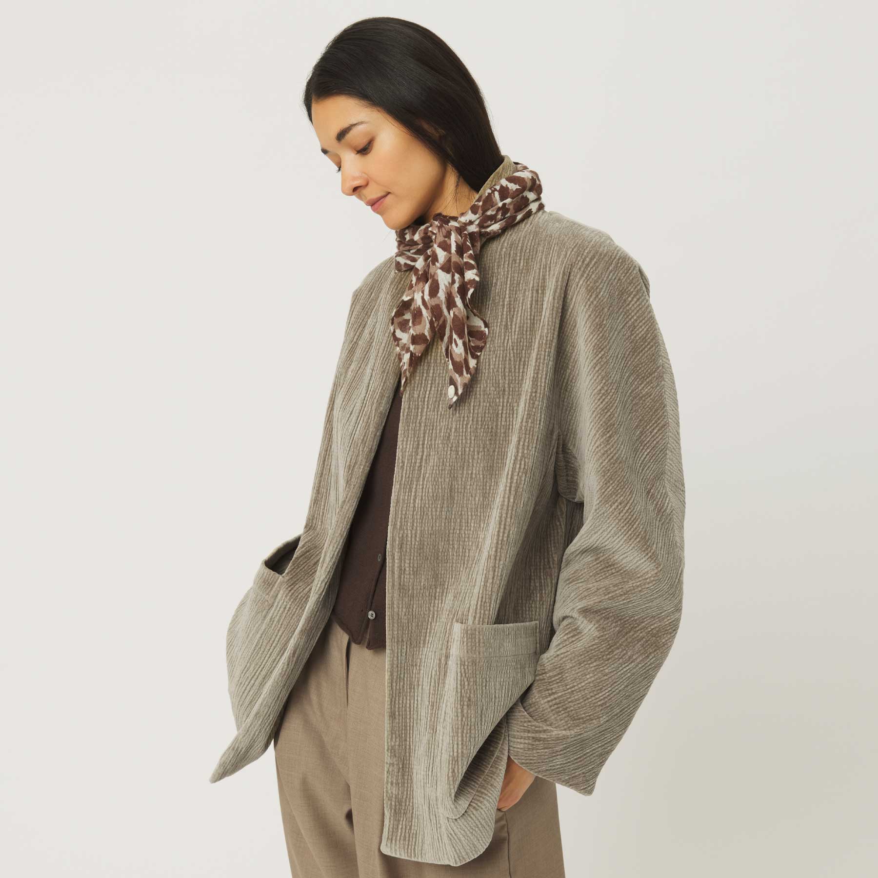 Cashmere Midi 70 Cheetah