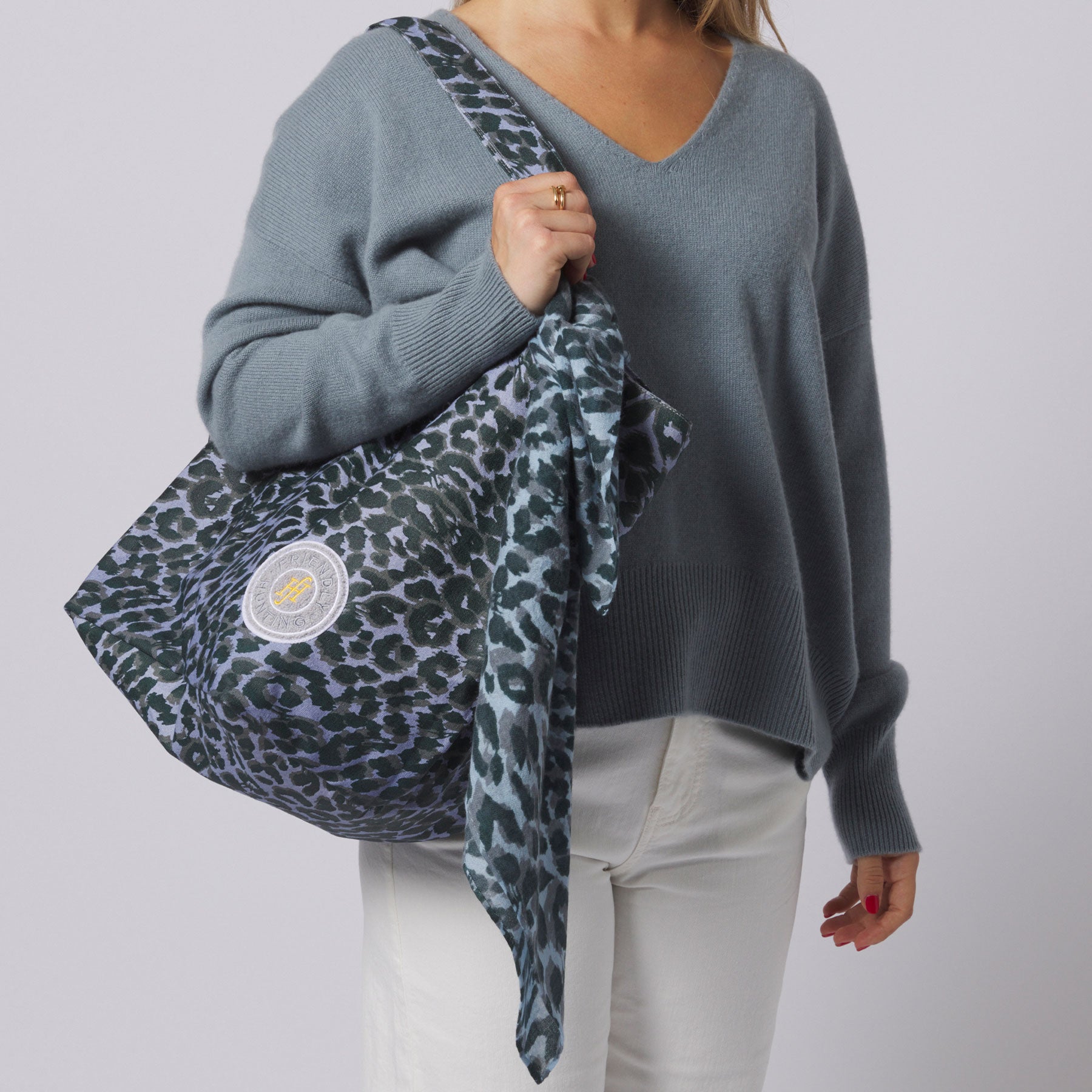 Cashmere Midi 70 Cheetah