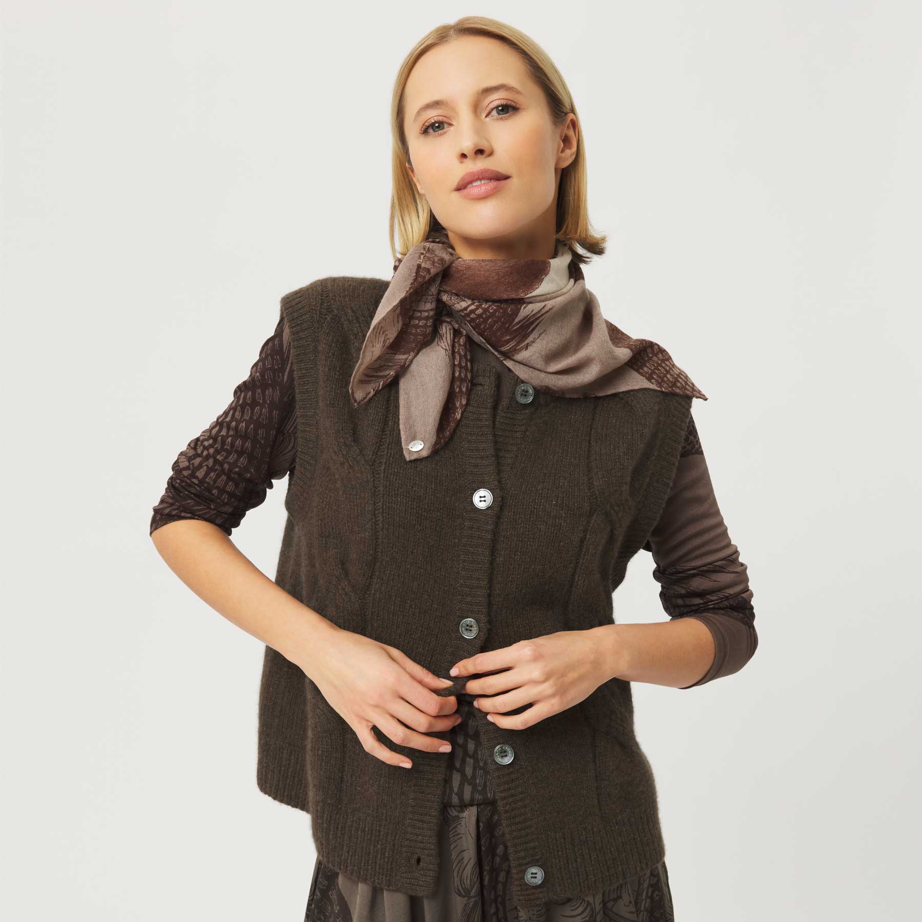 Cashmere Midi 70 Dip Dye Garden Eden