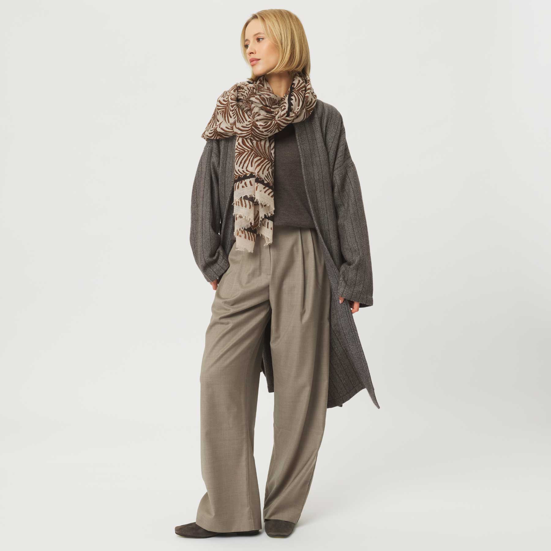 Coat Nedy Fishbone