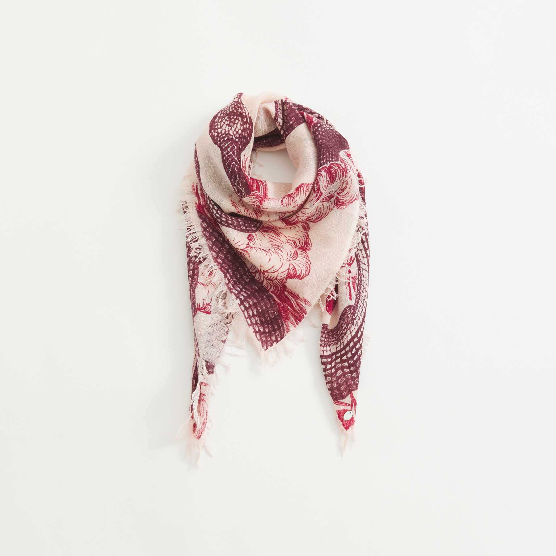 Cashmere Diamond Carré 90 Garden Eden