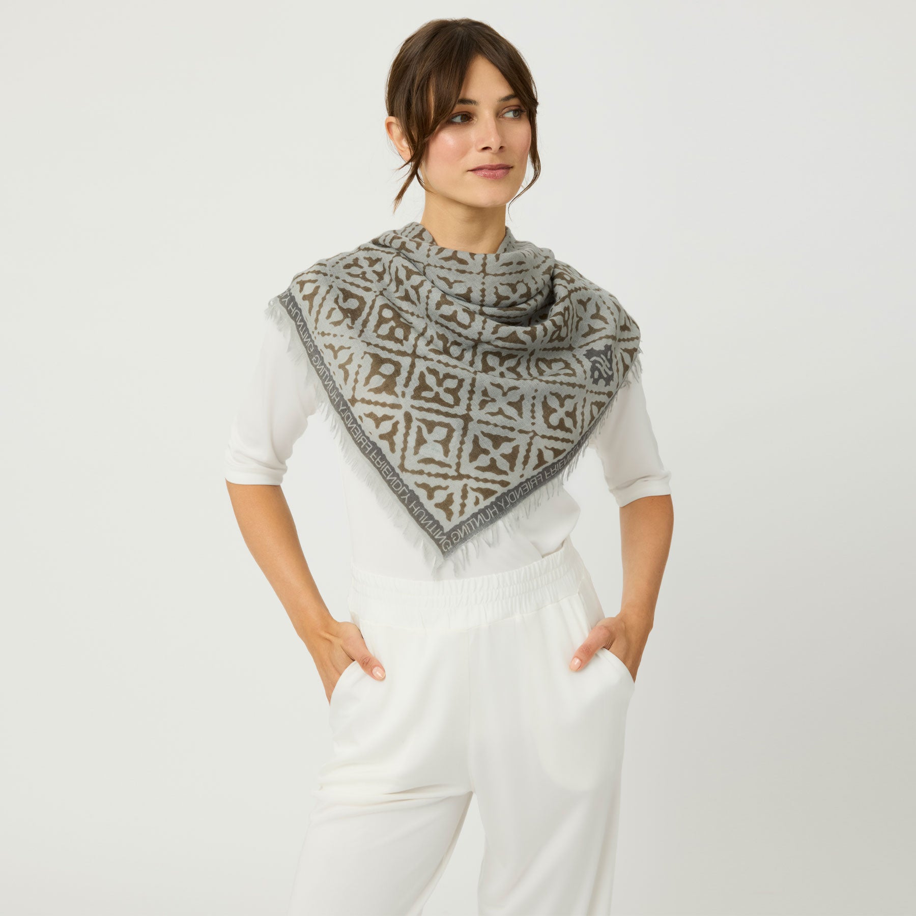 Cashmere Diamond Carré 90 Eyes of Marrakesh
