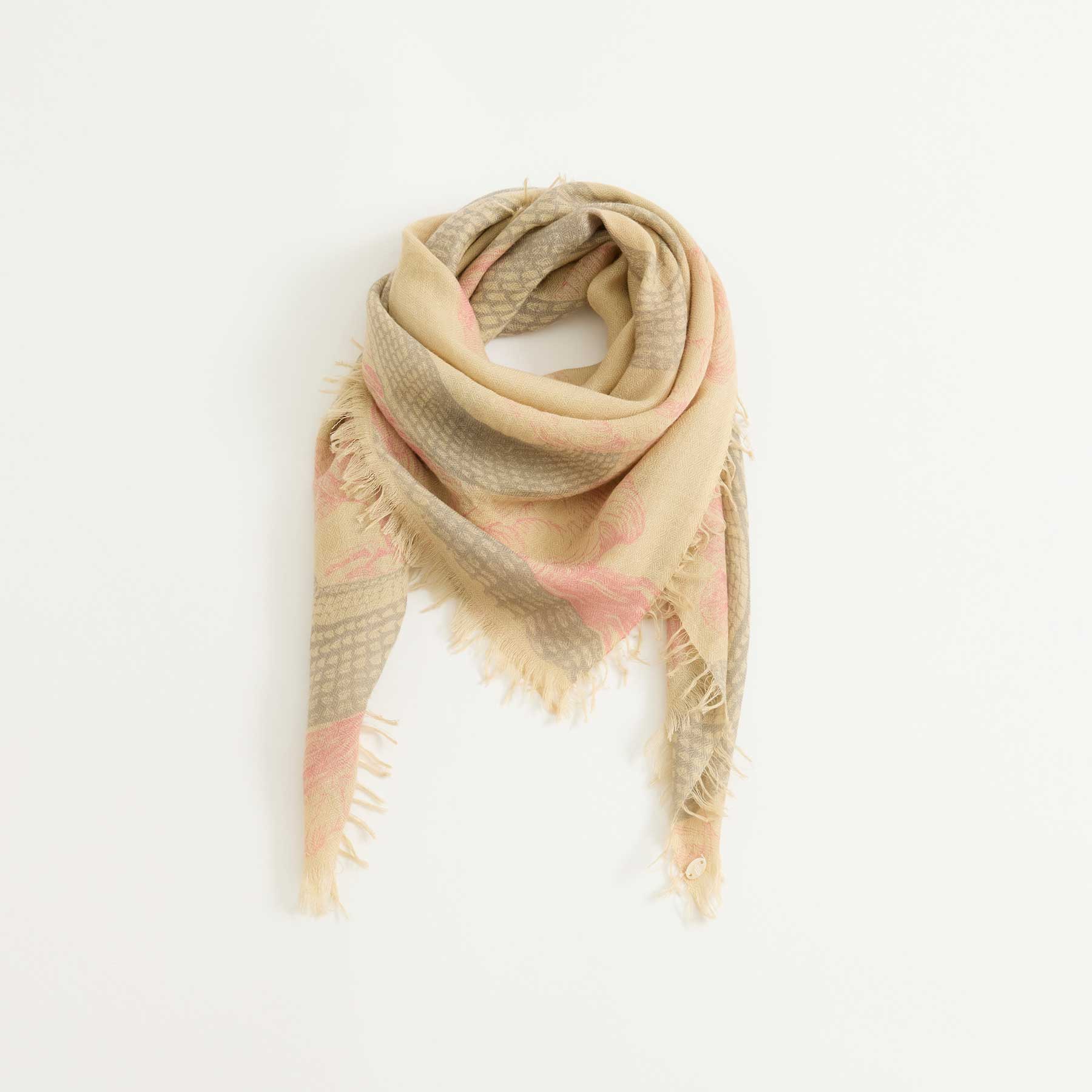 Cashmere Diamond Carré 90 Garden Eden