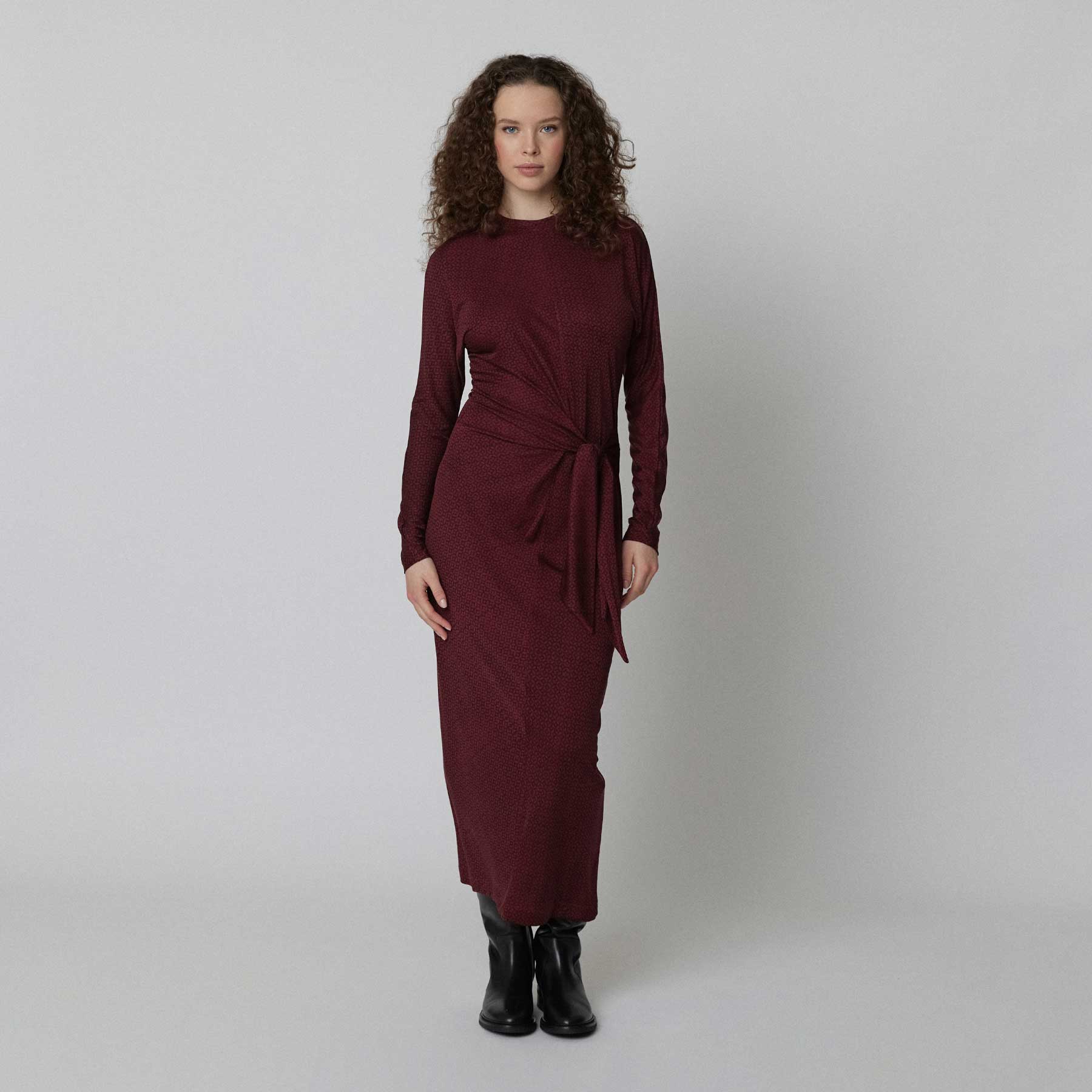 Dress Accompany One Hundred Eyes Silk Jersey