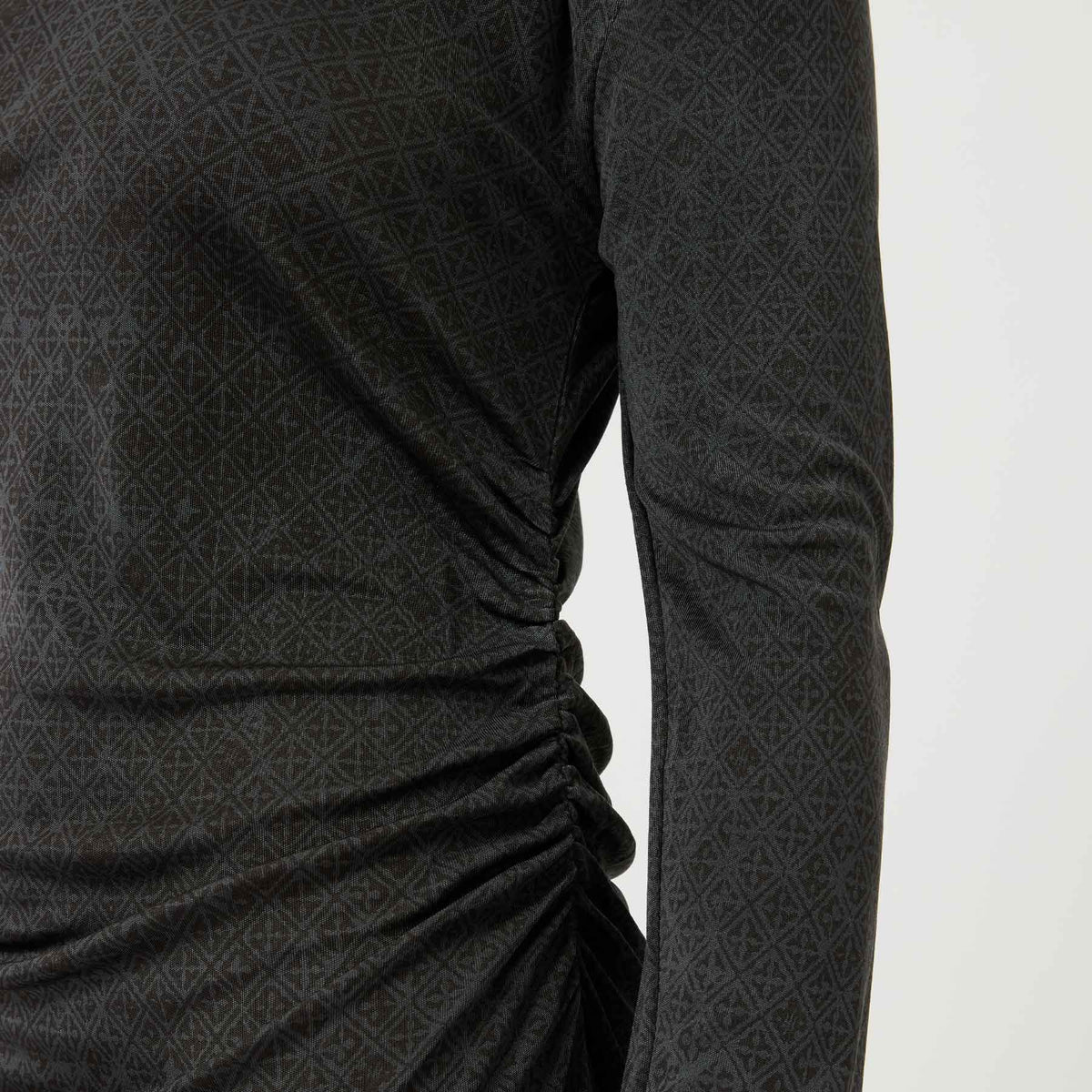 Dress Kale Long Eyes of Marrakesh Small Silk Jersey