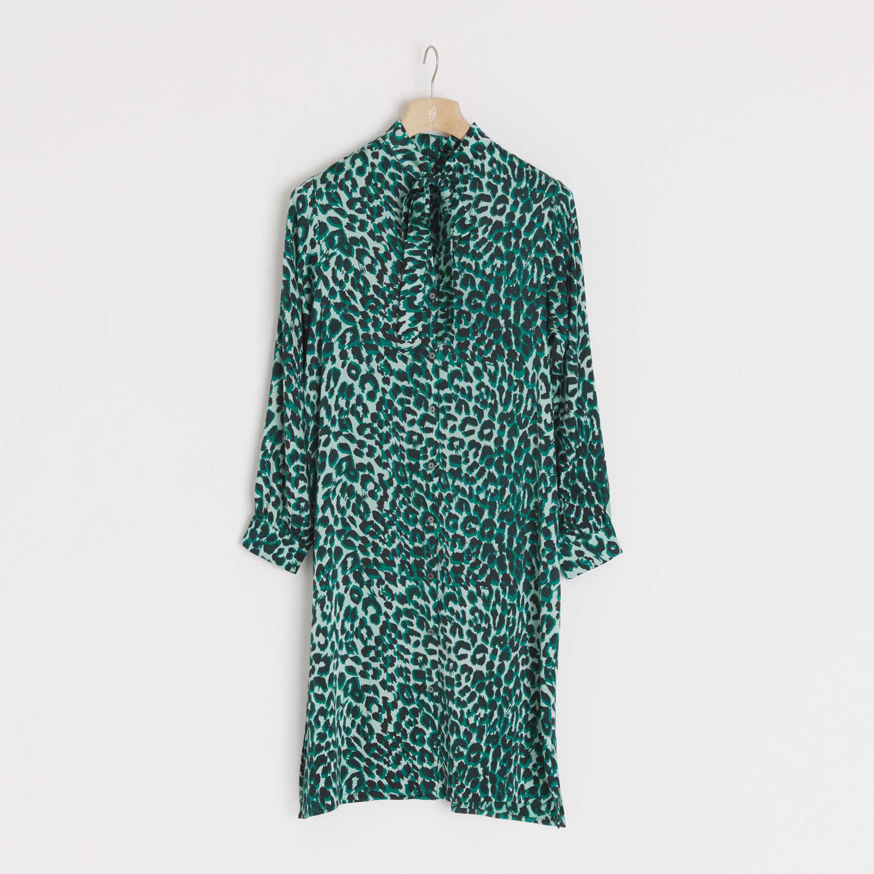 Dress Leafy Cheetah