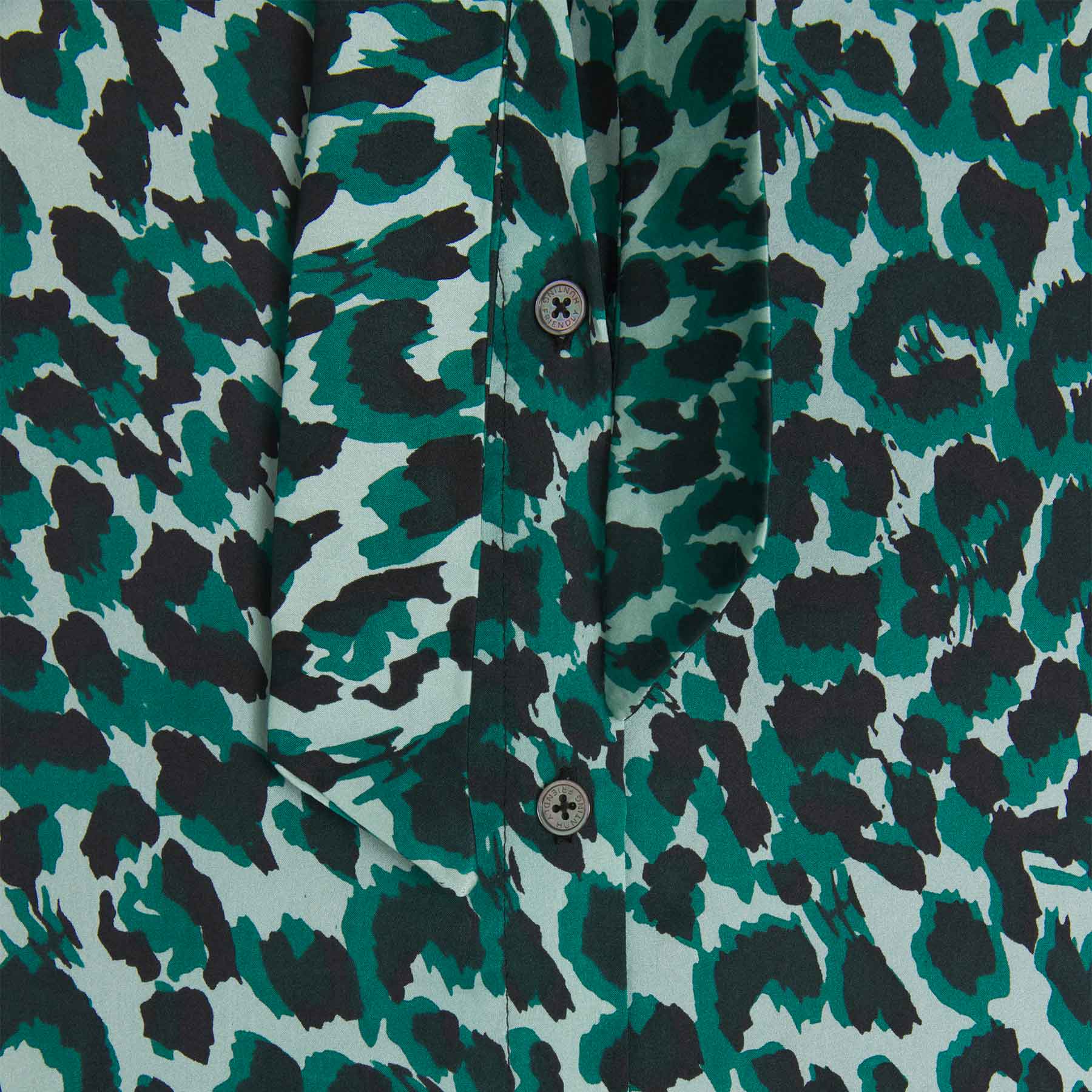 Dress Leafy Cheetah