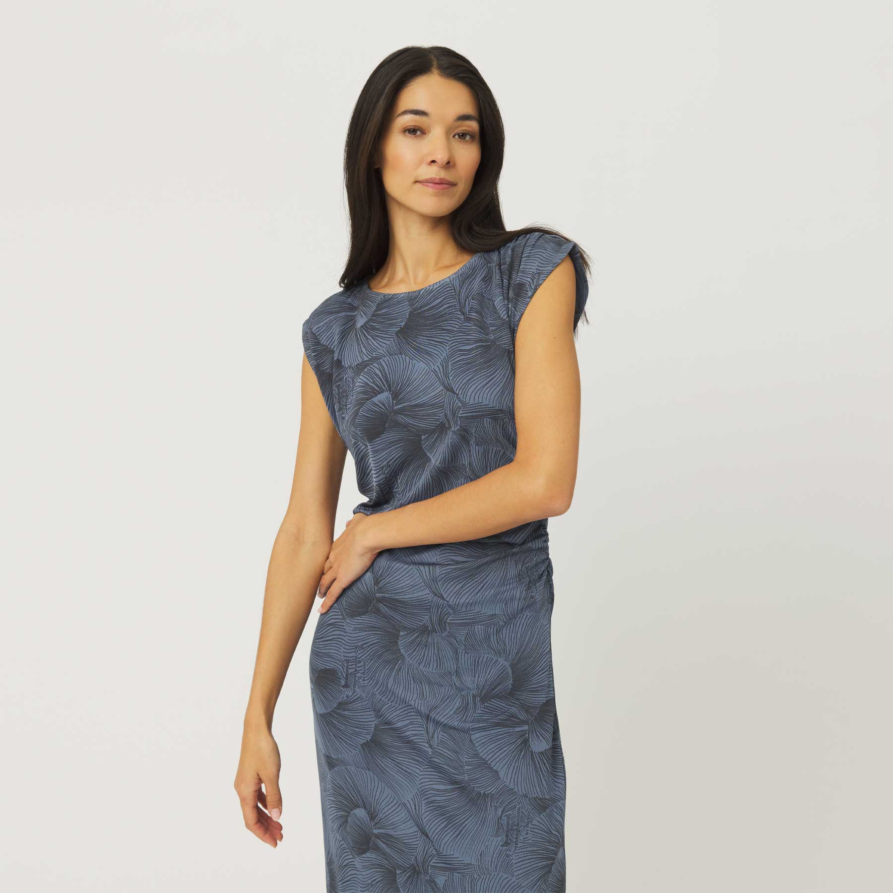 Dress Nai Fluid Silk Jersey