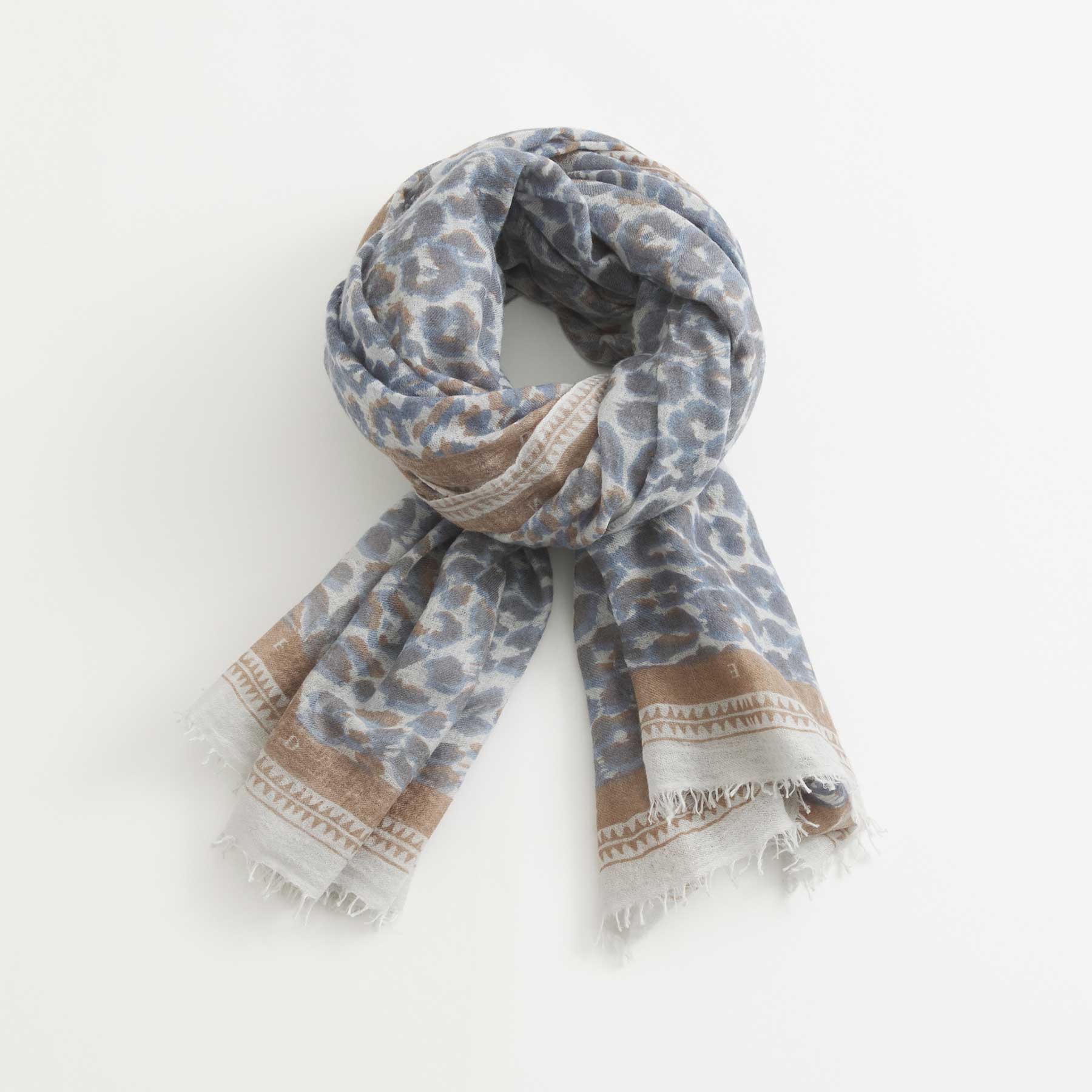 Felted Stole Cheetah