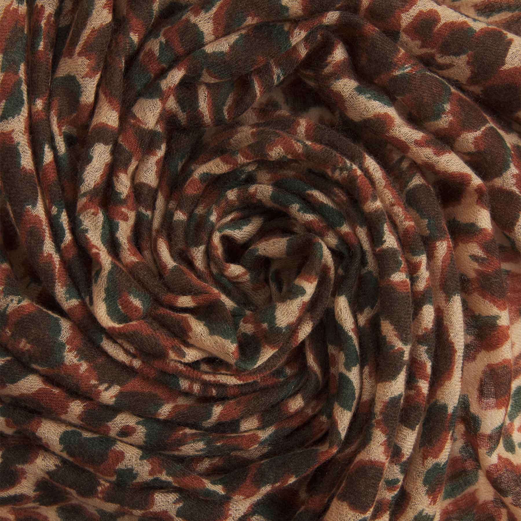 Felted Stole Cheetah