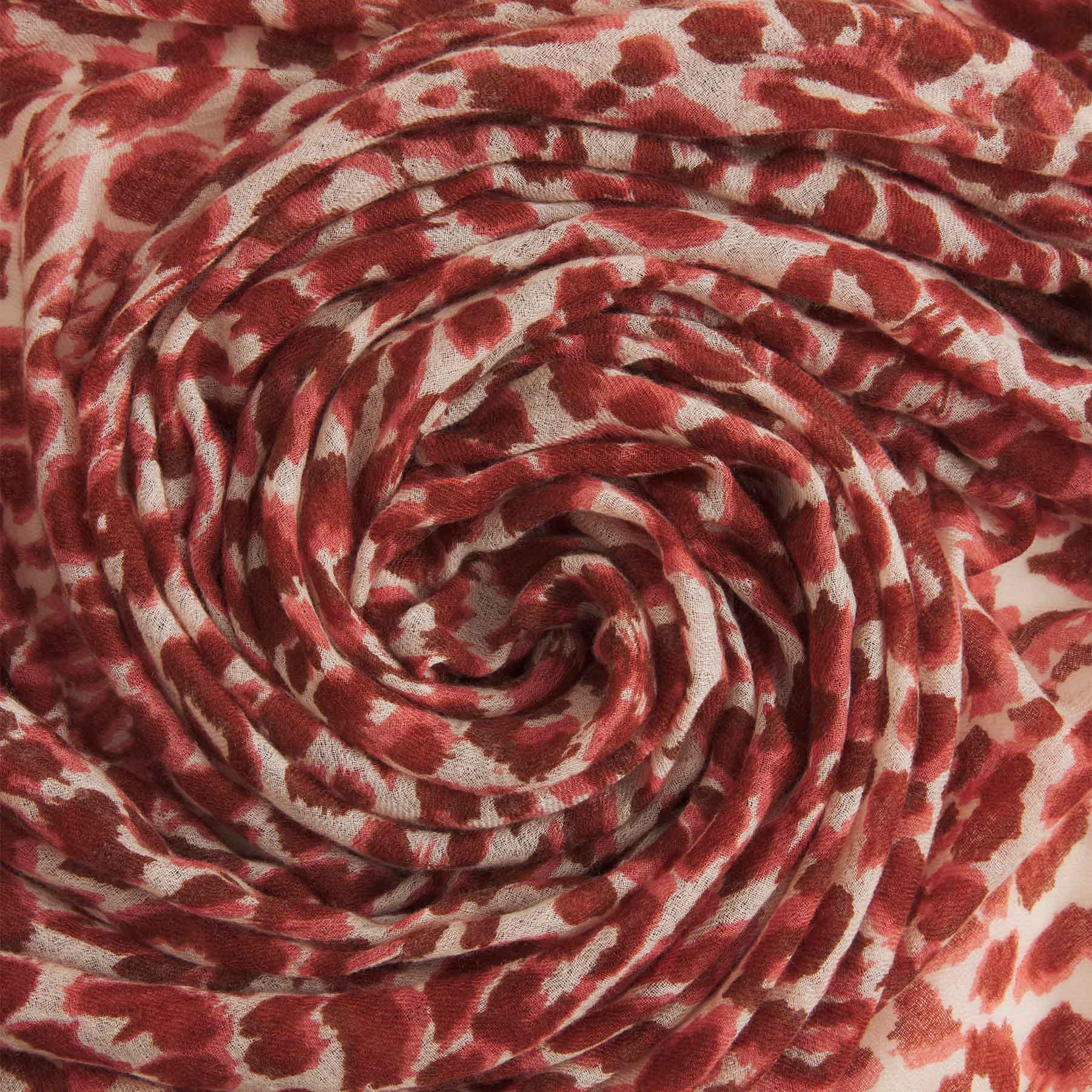 Felted Stole Cheetah