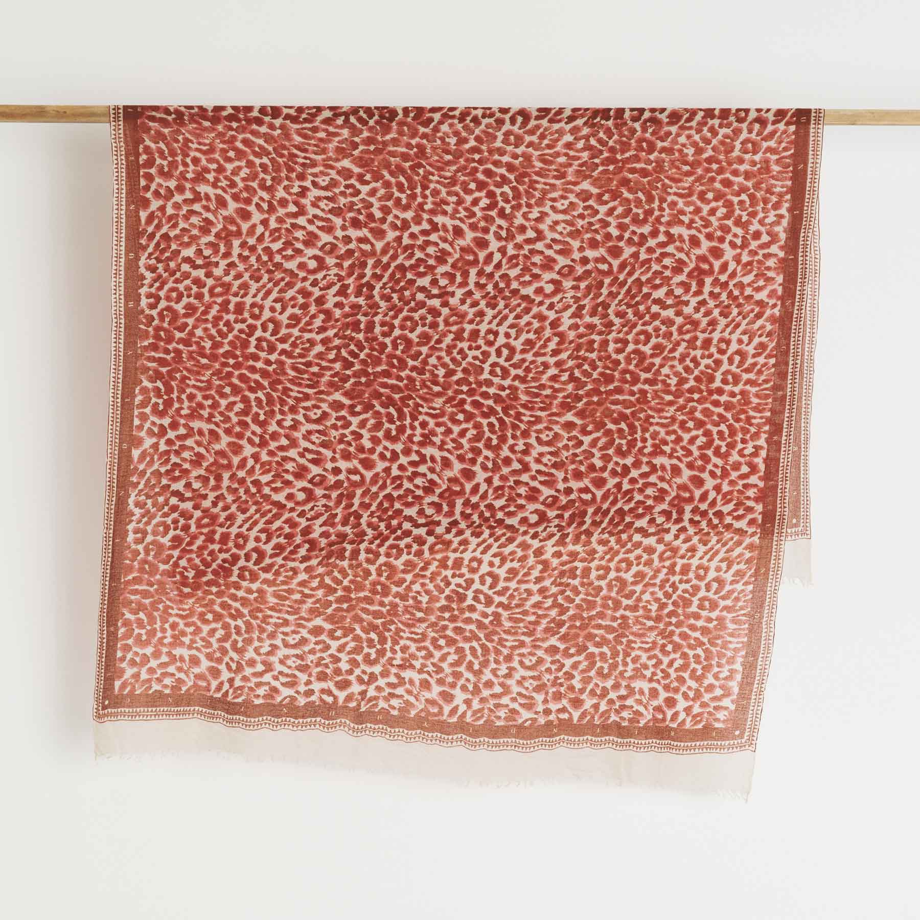 Felted Stole Cheetah