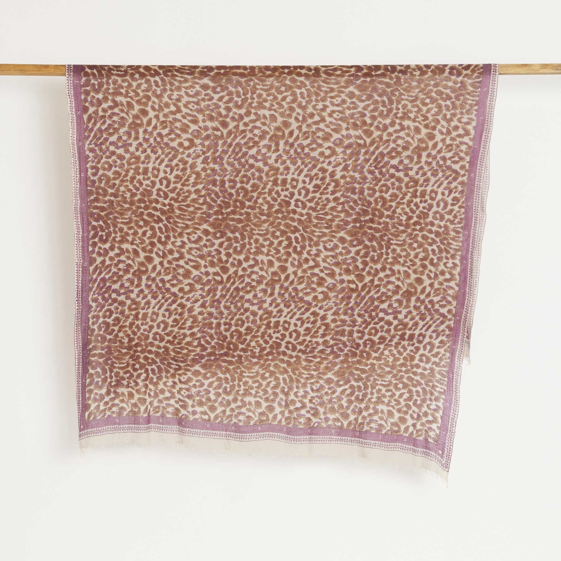 Felted Stole Cheetah