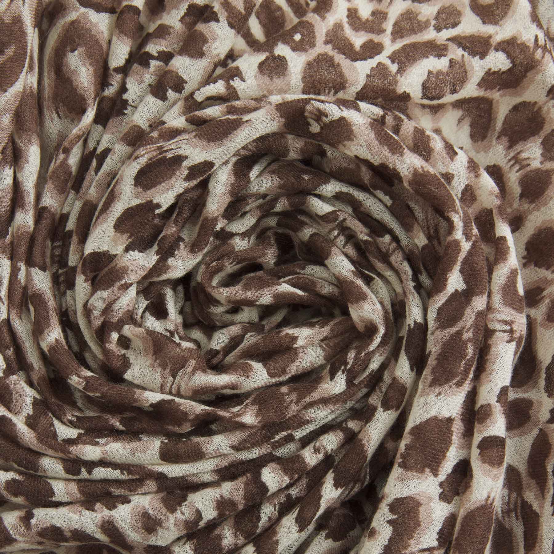 Felted Stole Cheetah