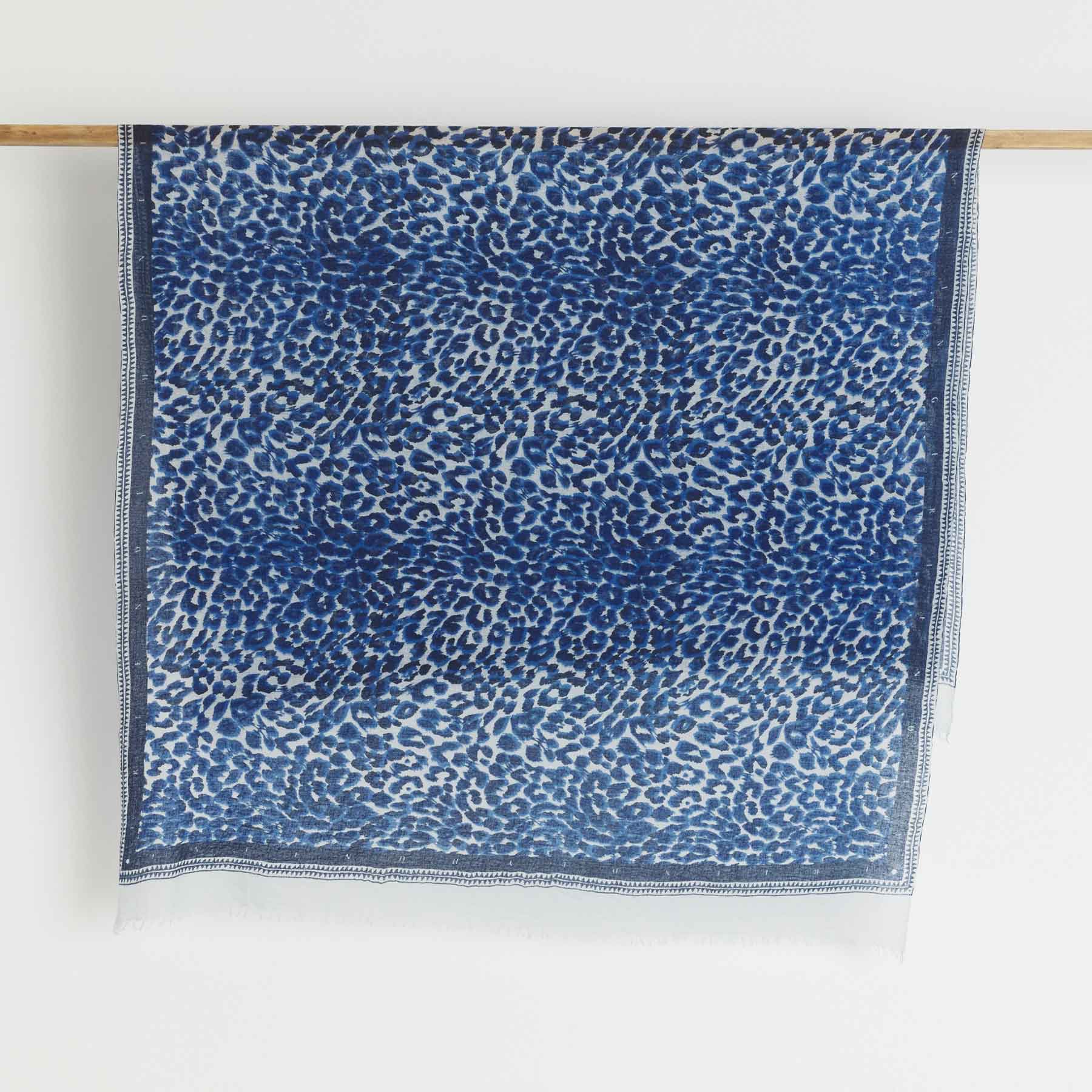 Felted Stole Cheetah