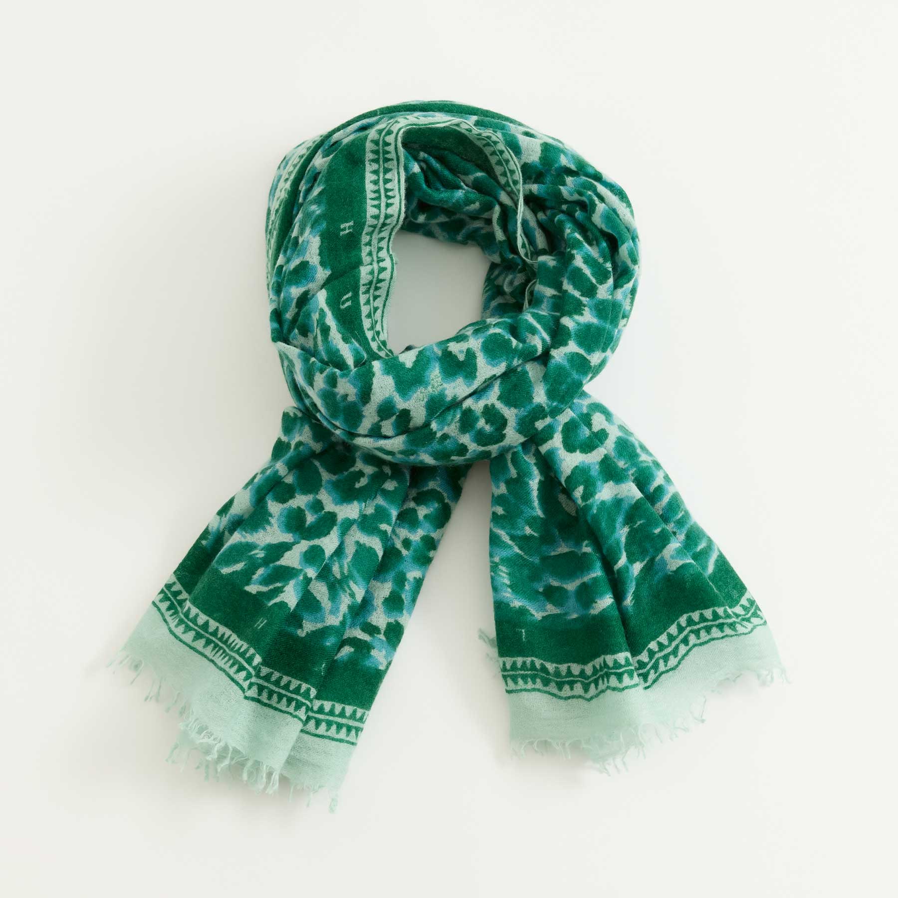 Felted Stole Cheetah