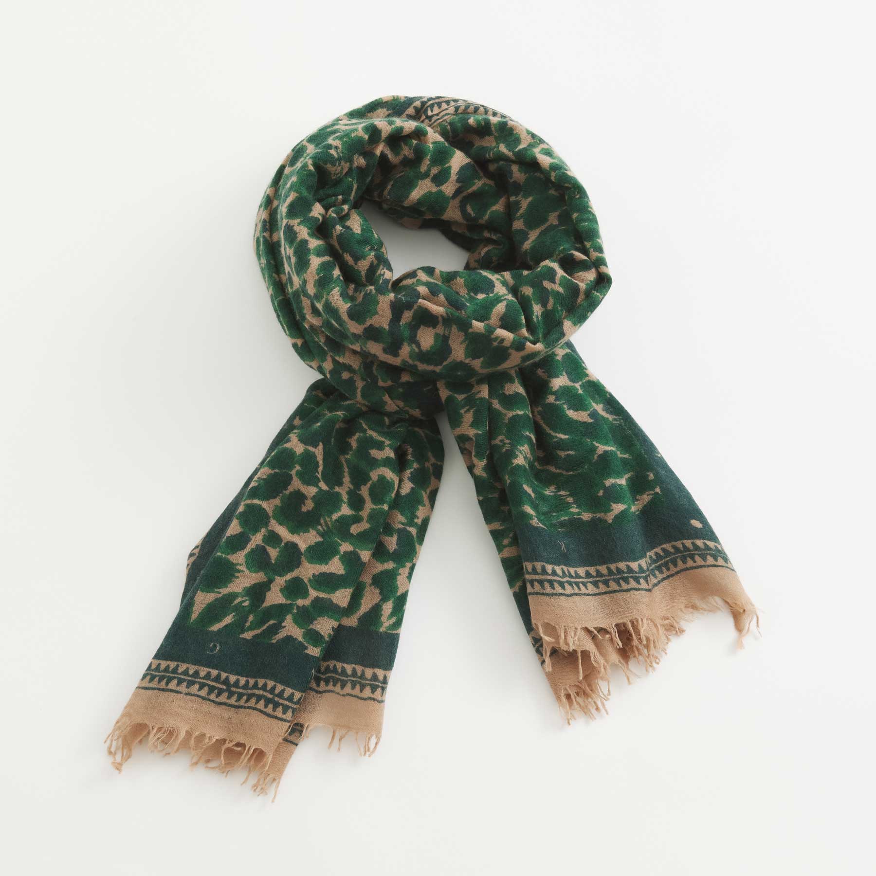 Felted Stole Cheetah