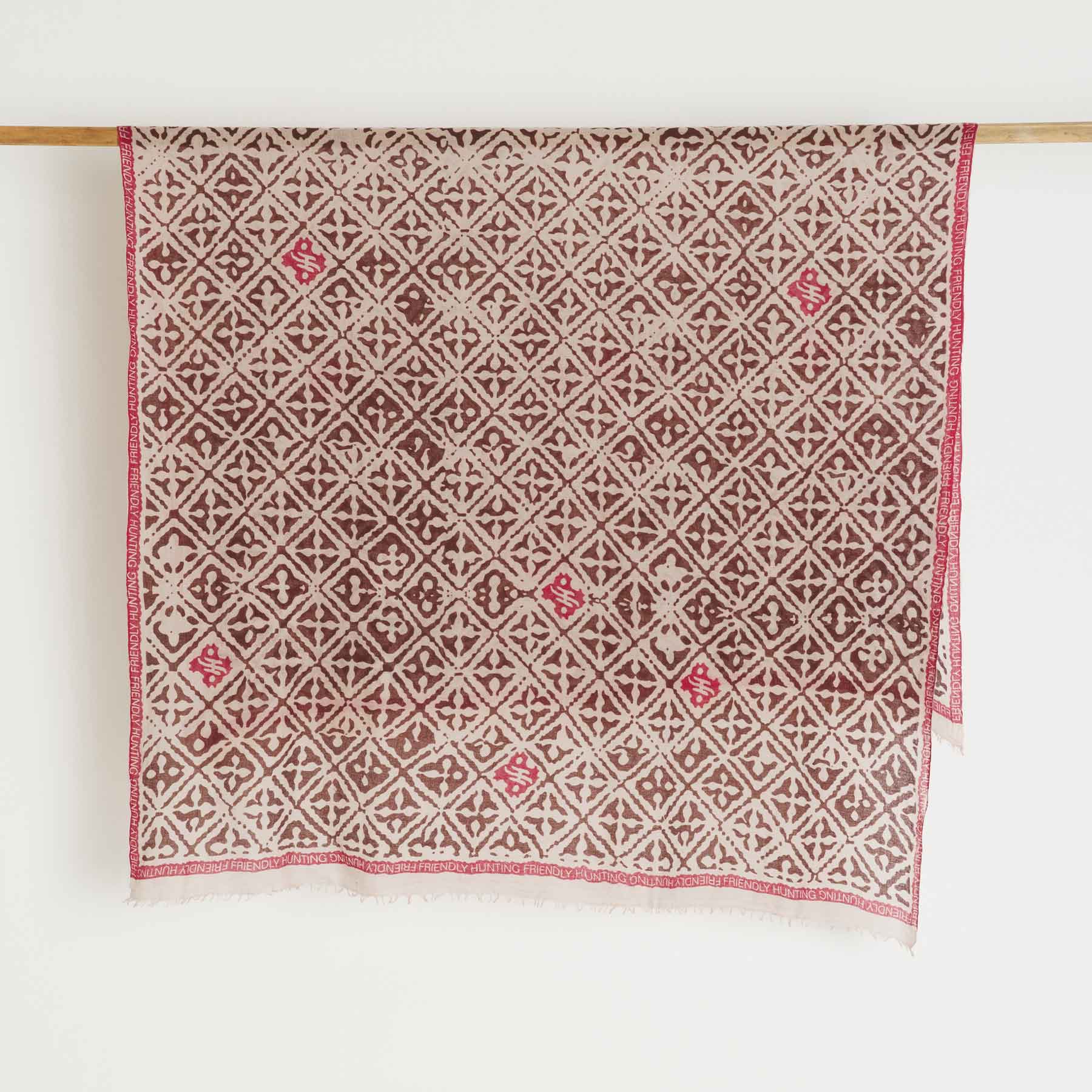 Felted Stole Eyes of Marrakesh