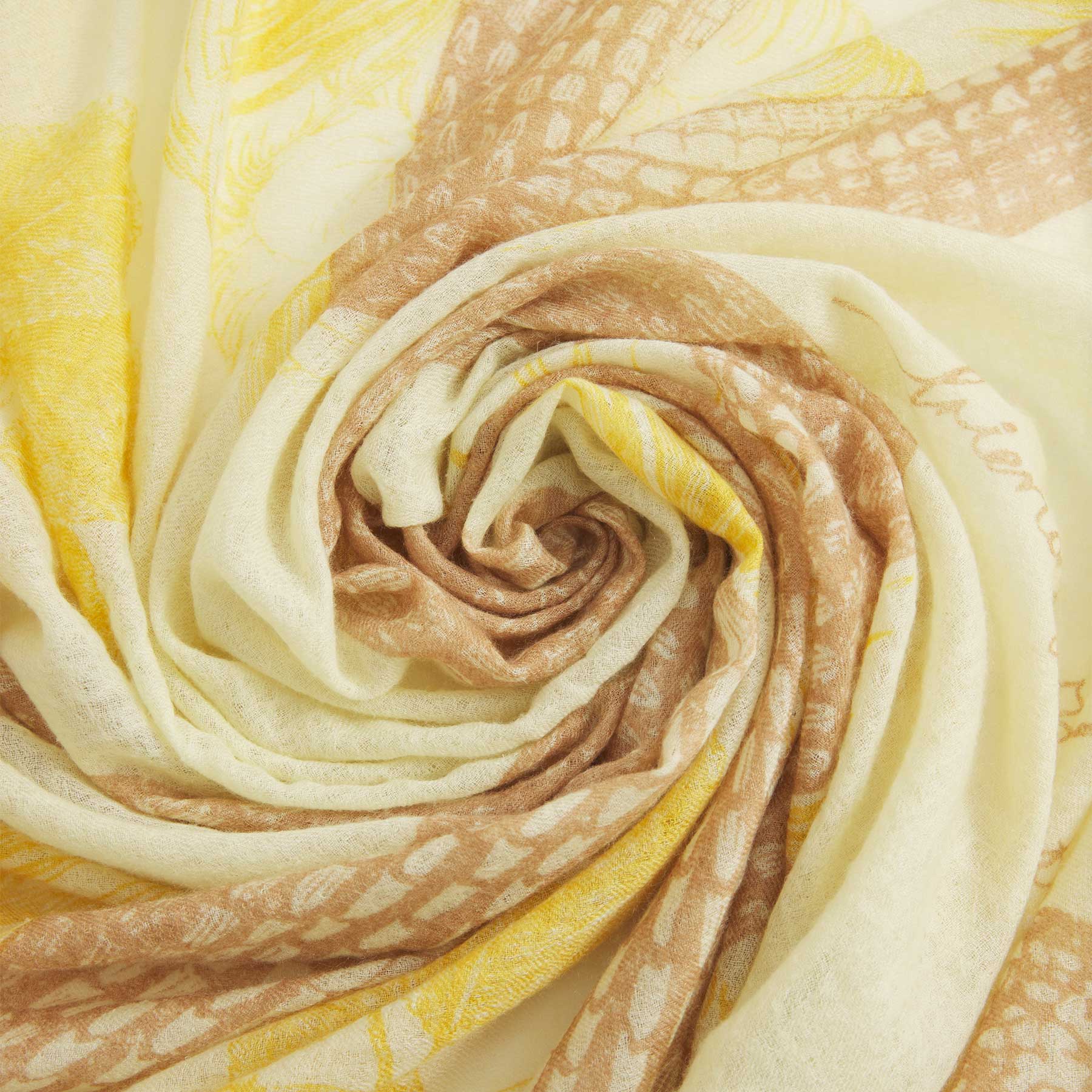 Felted Stole Garden Eden