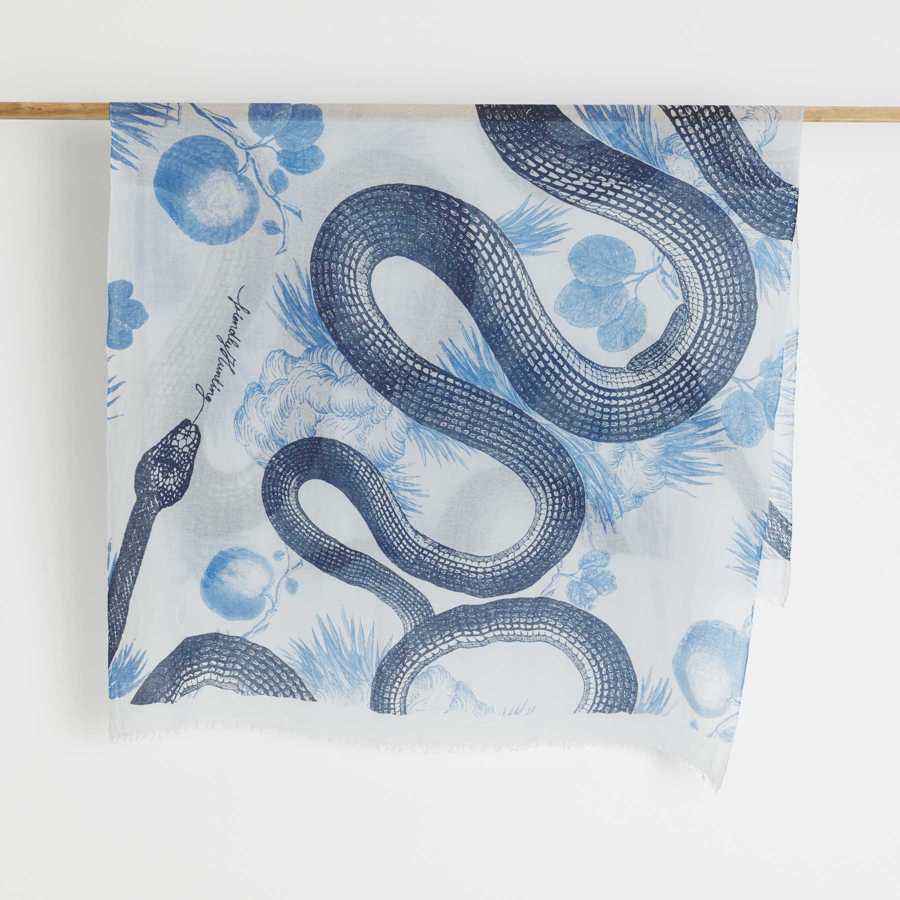 Felted Stole Garden Eden