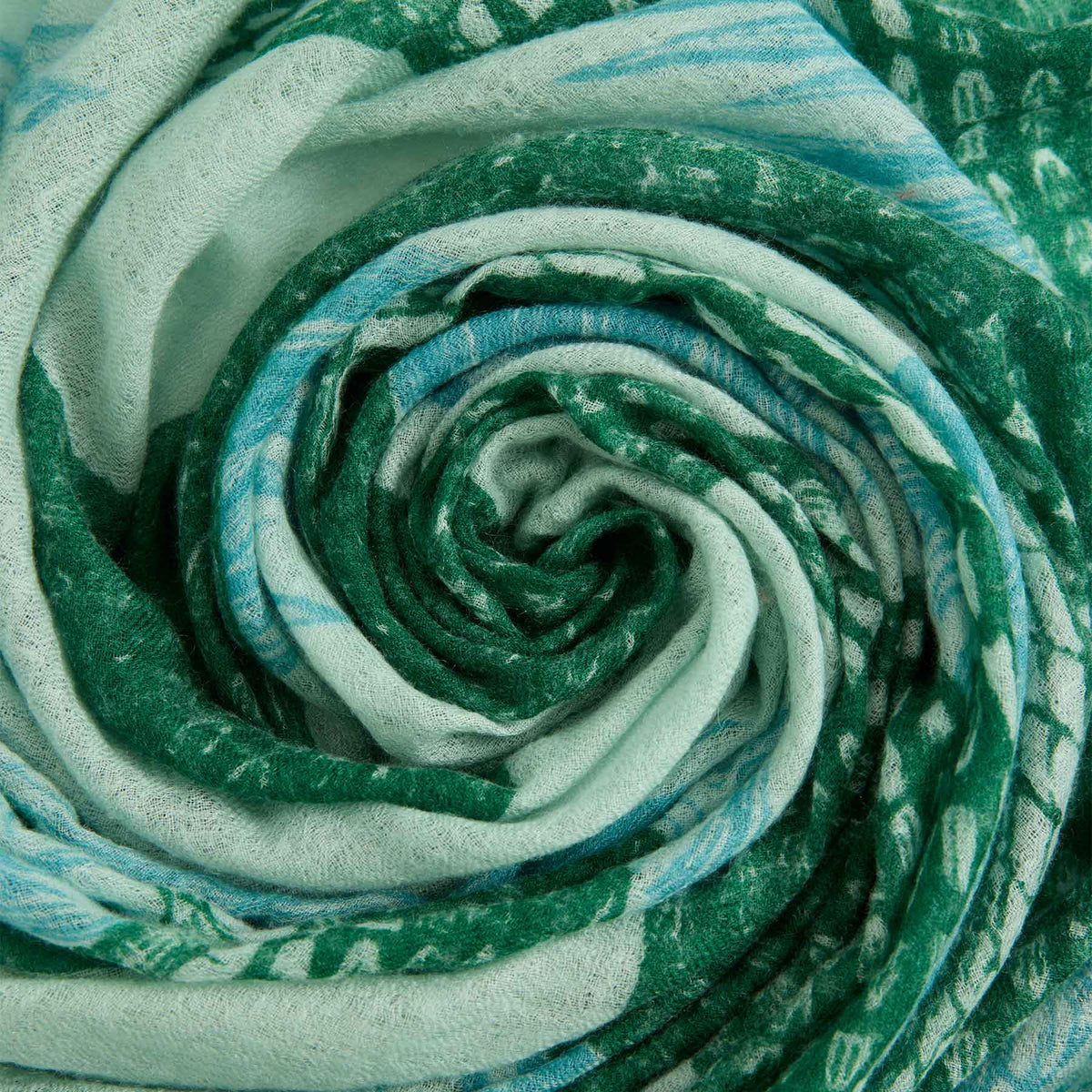 Felted Stole Garden Eden